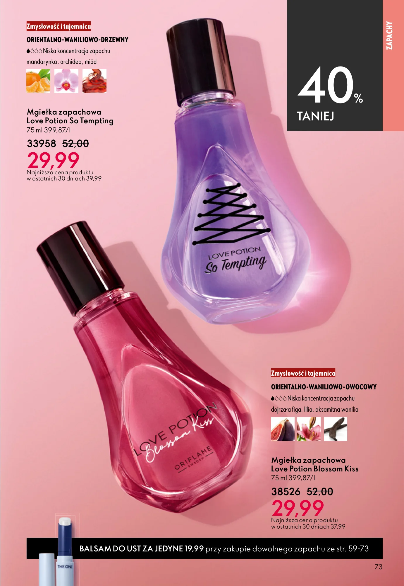 Gazetka promocyjna Oriflame str. 73
