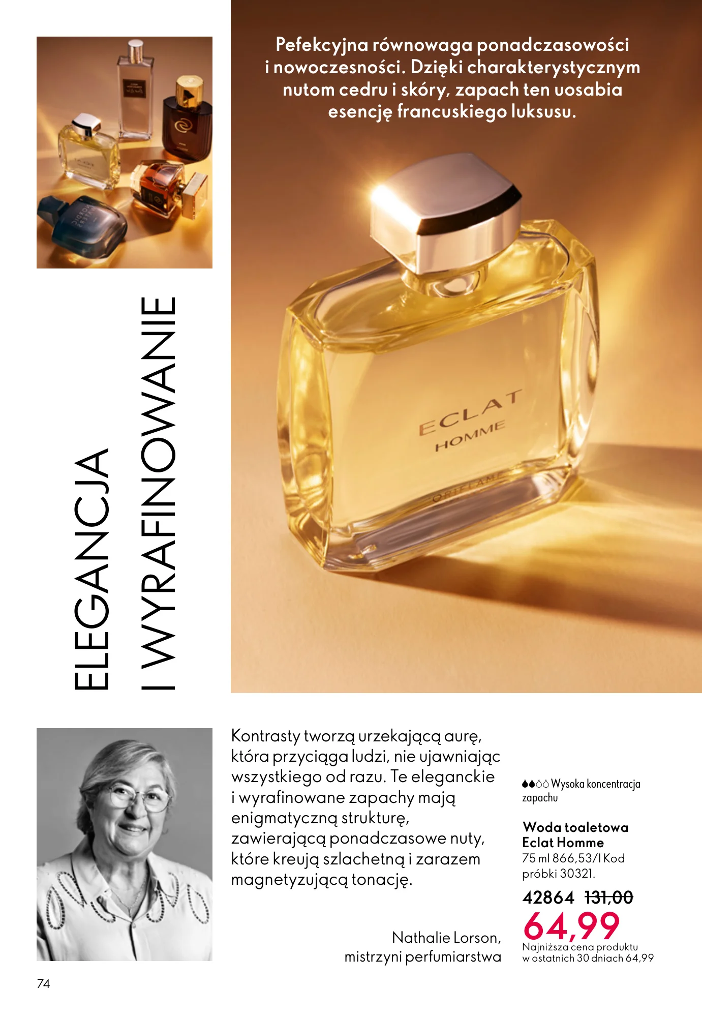 Gazetka promocyjna Oriflame str. 74