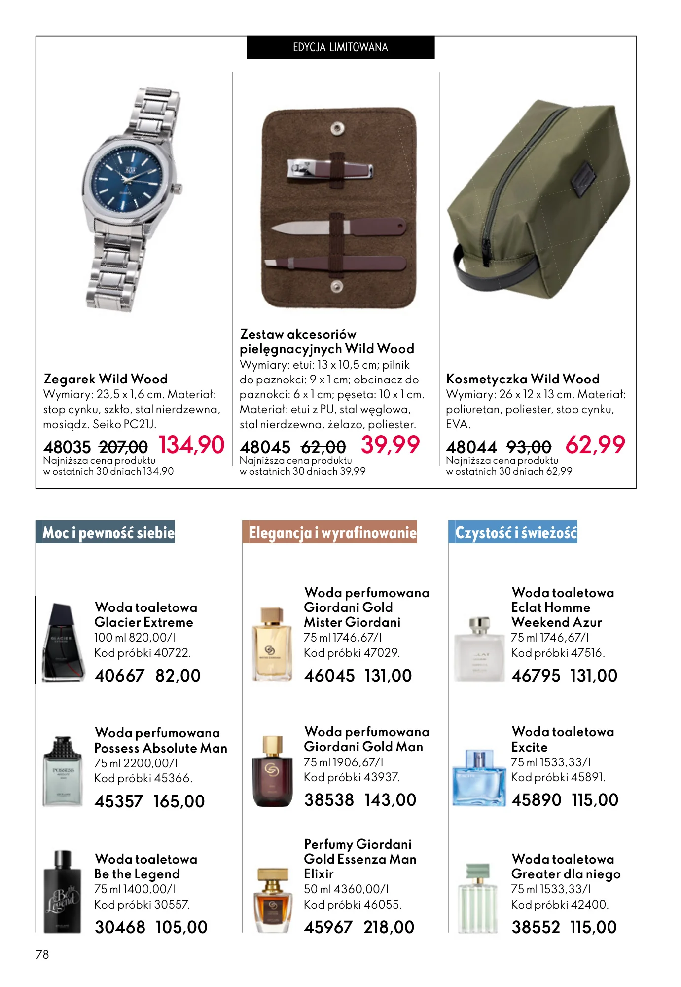 Gazetka promocyjna Oriflame str. 78