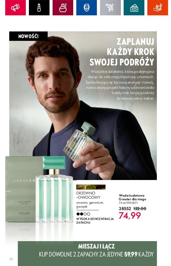Gazetka promocyjna Oriflame str. 72