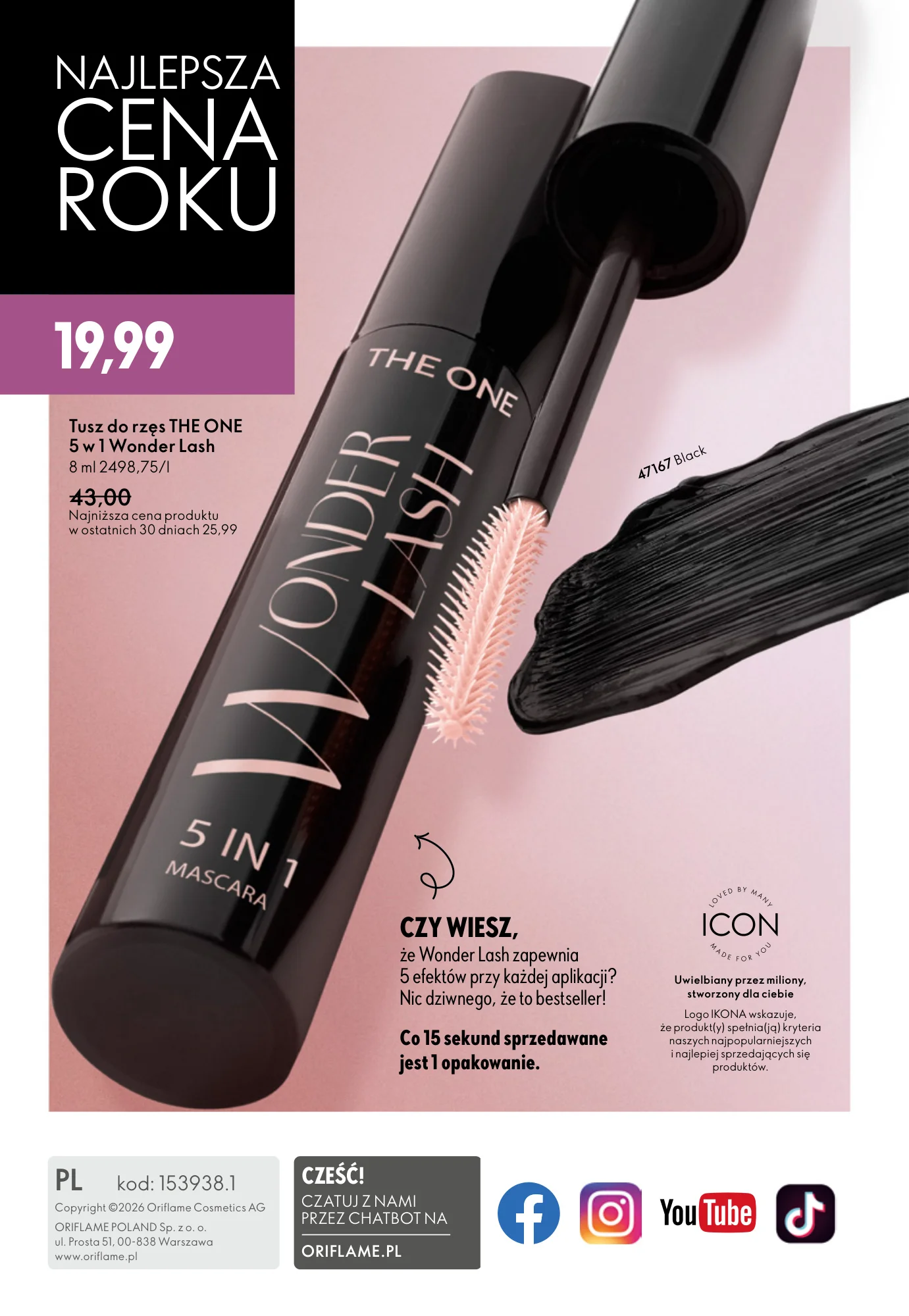 Gazetka promocyjna Oriflame str. 164
