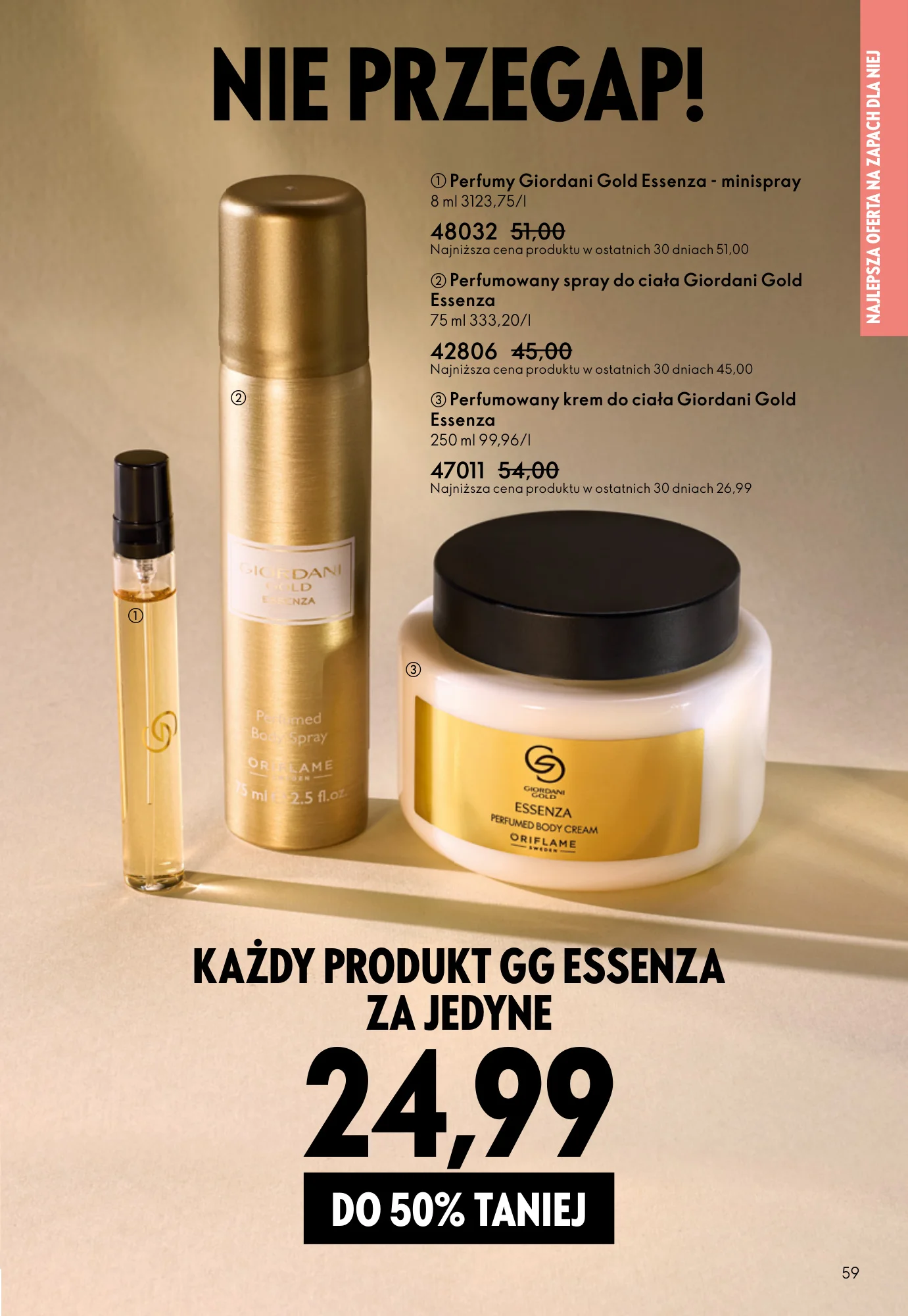 Gazetka promocyjna Oriflame str. 59