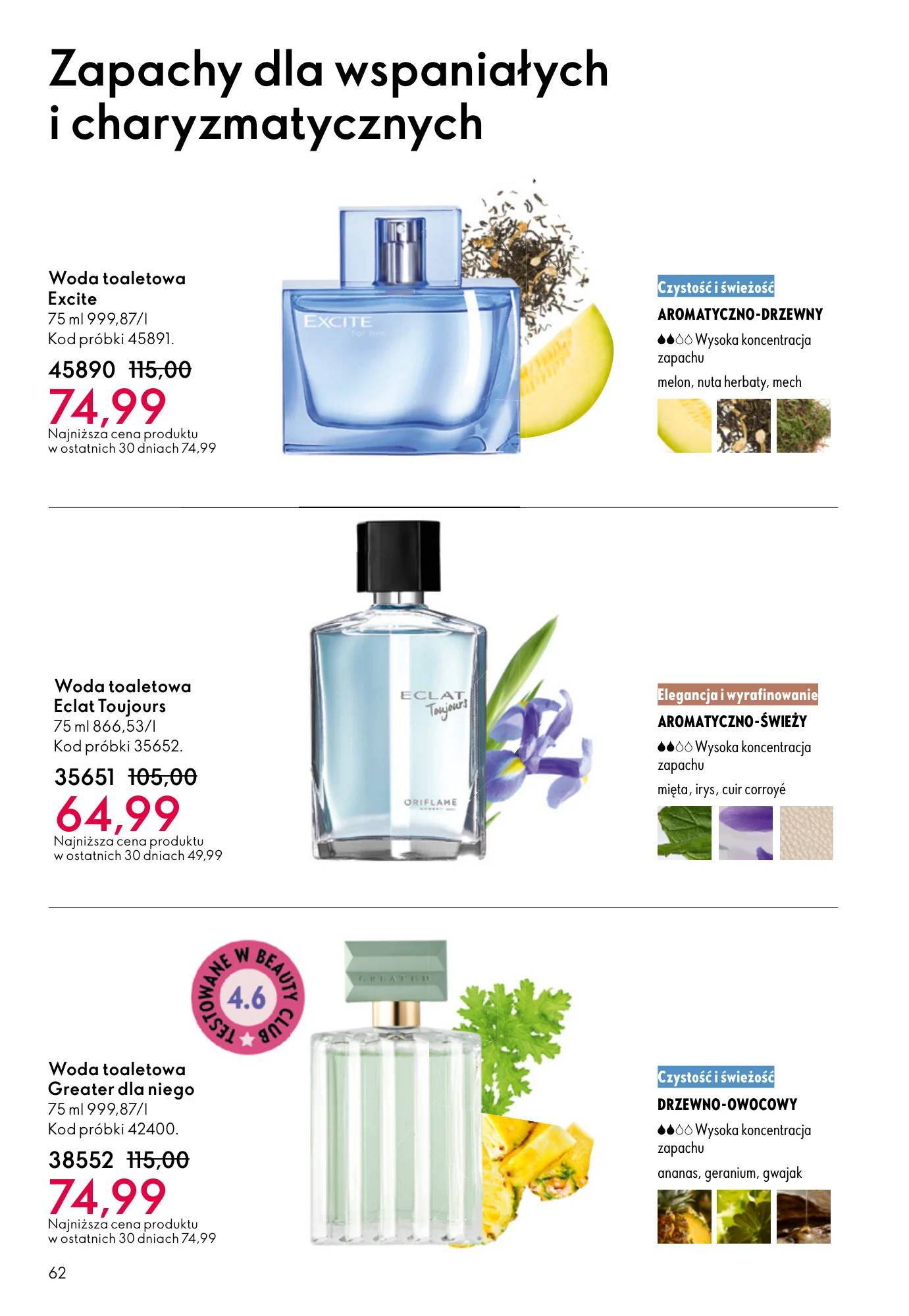 Gazetka promocyjna Oriflame str. 62