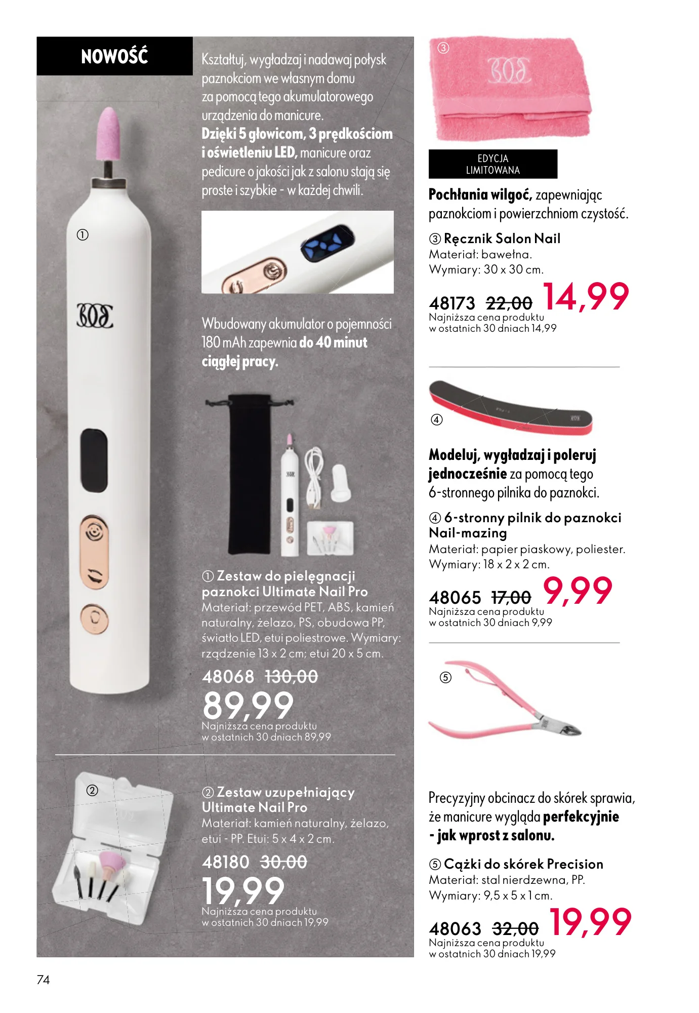 Gazetka promocyjna Oriflame str. 74