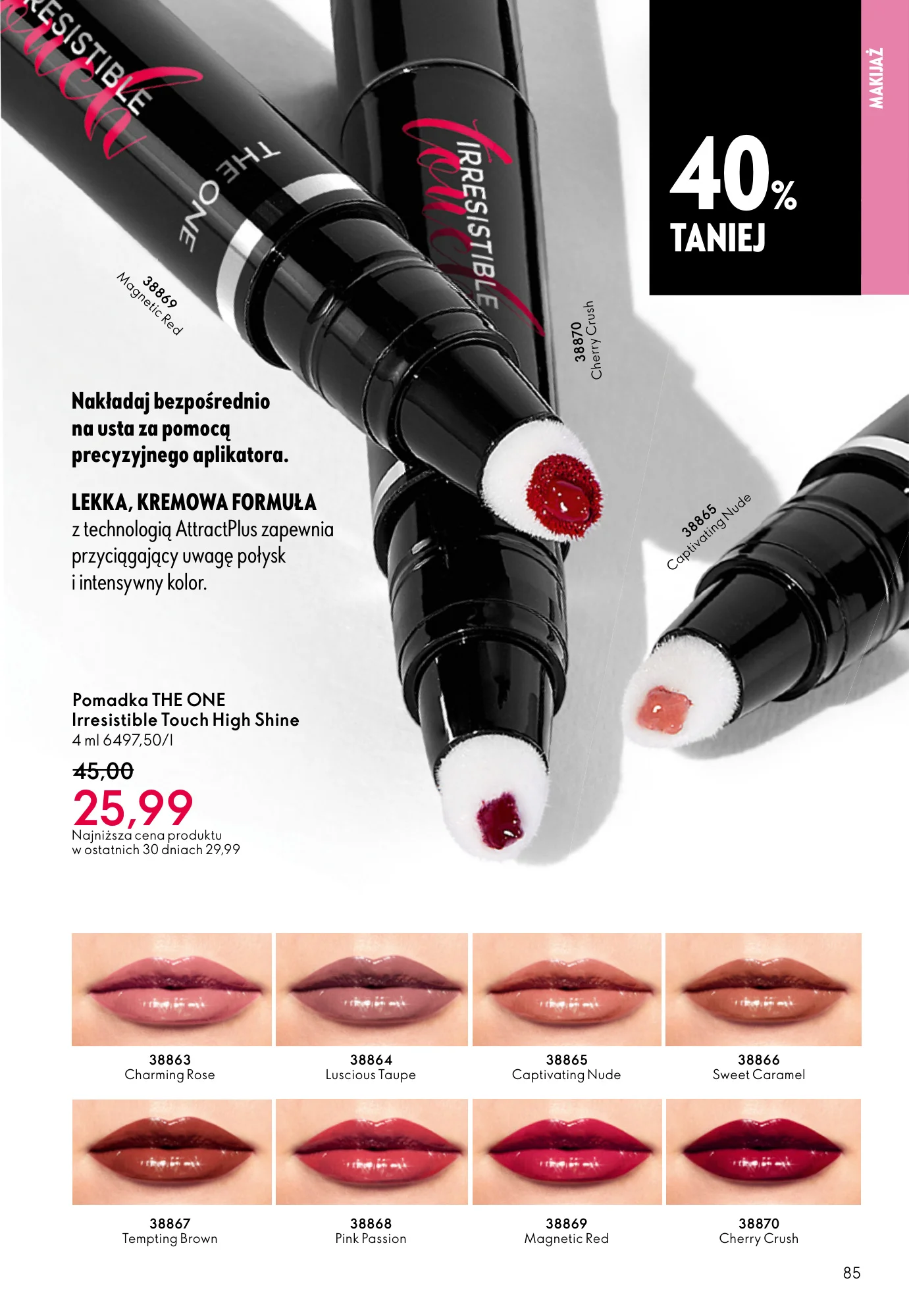 Gazetka promocyjna Oriflame str. 85