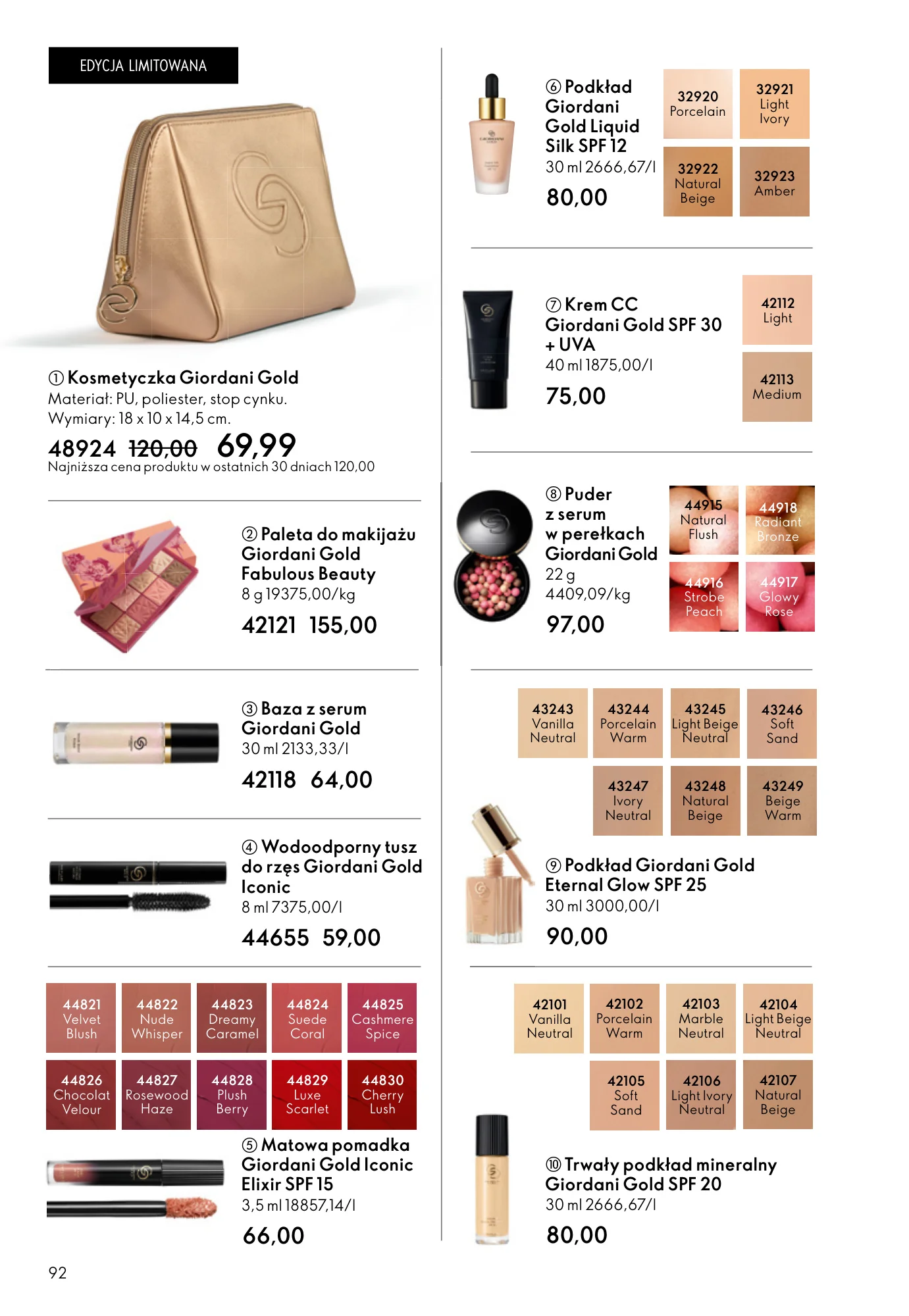 Gazetka promocyjna Oriflame str. 92