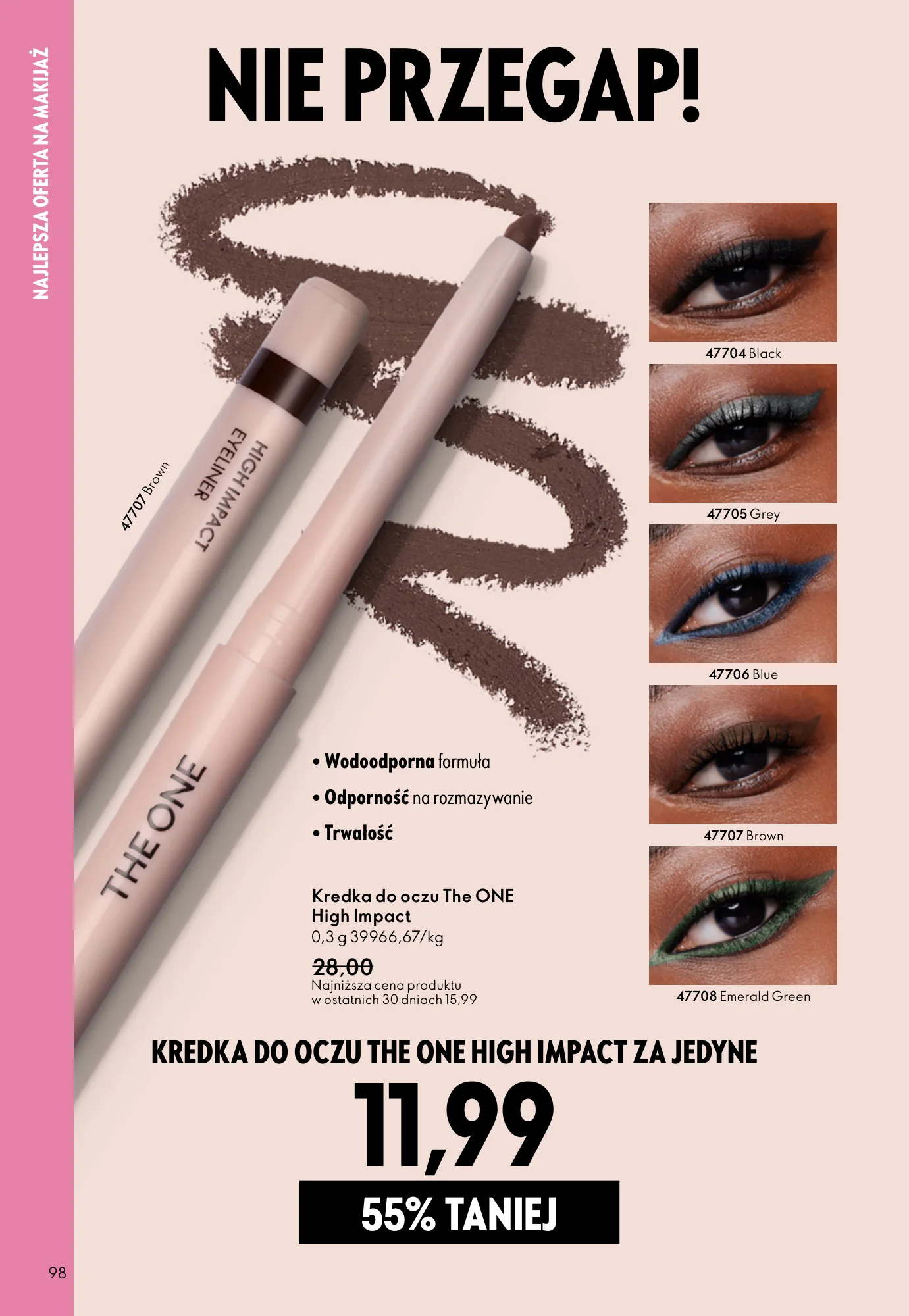 Gazetka promocyjna Oriflame str. 98