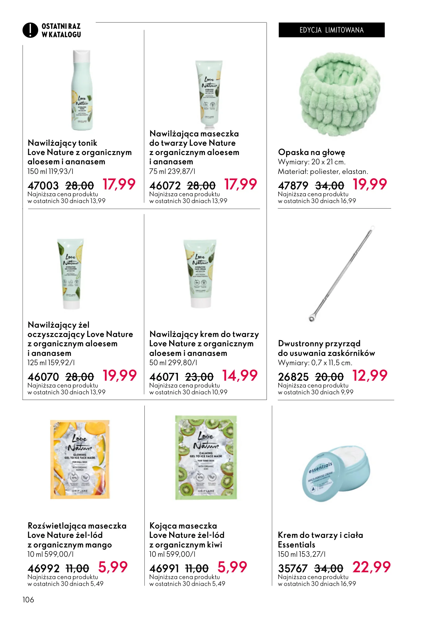 Gazetka promocyjna Oriflame str. 106
