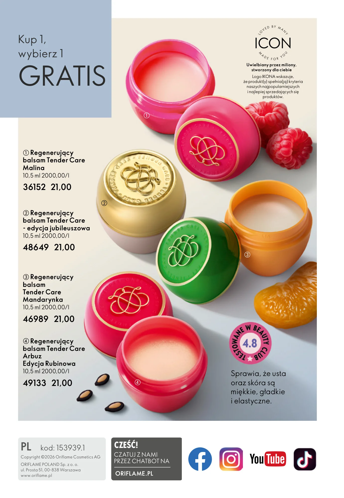 Gazetka promocyjna Oriflame str. 164