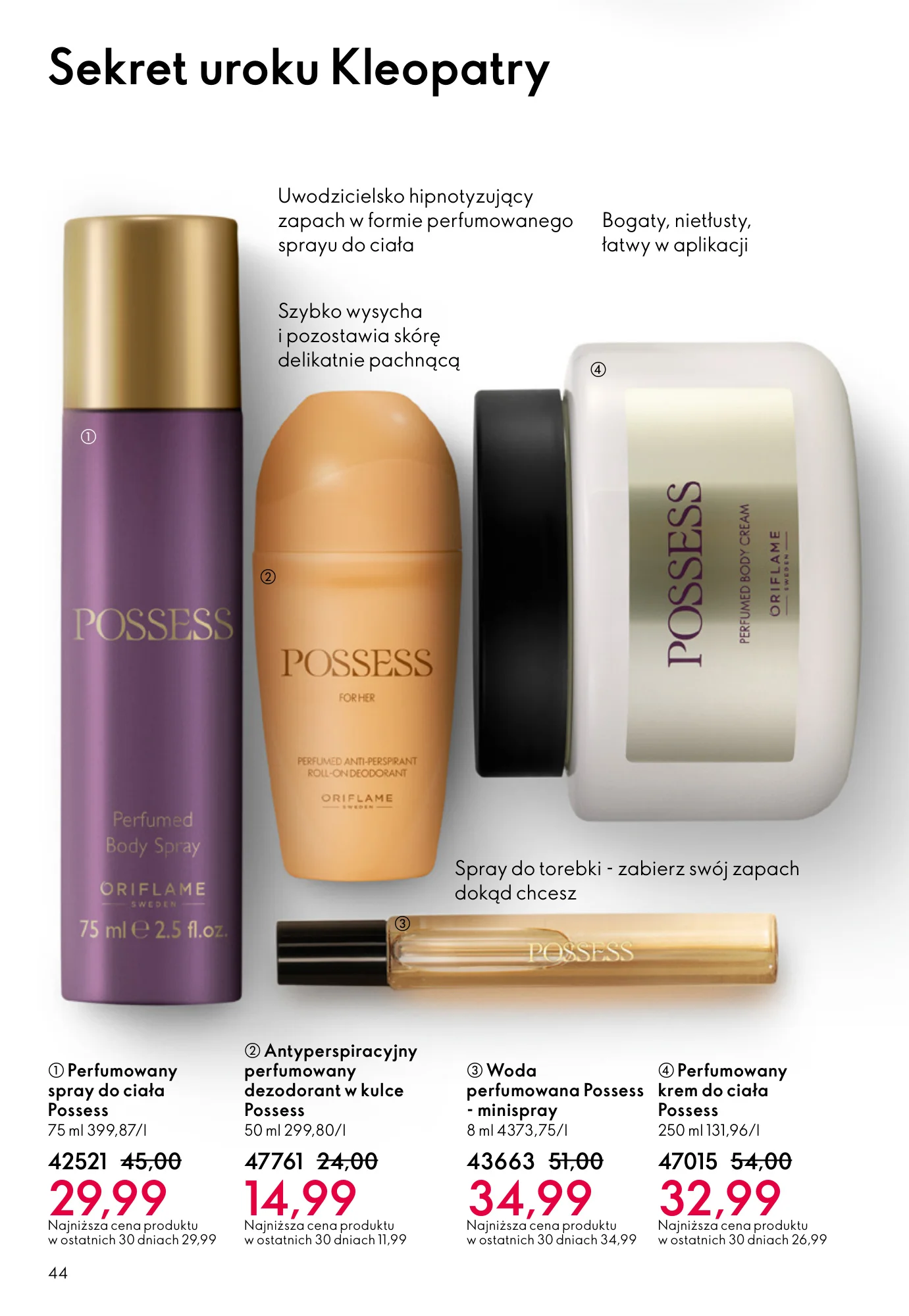 Gazetka promocyjna Oriflame str. 44