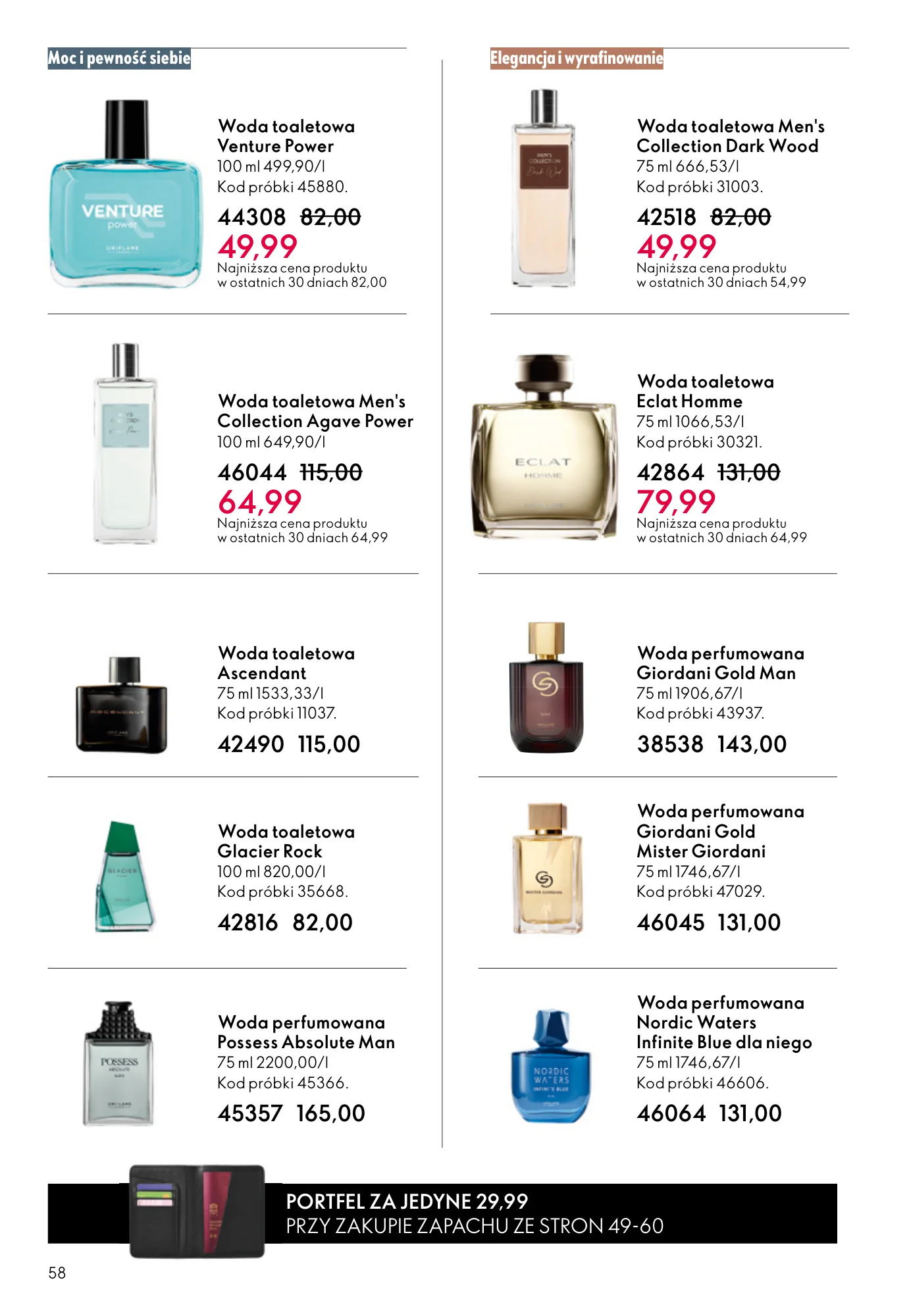 Gazetka promocyjna Oriflame str. 58