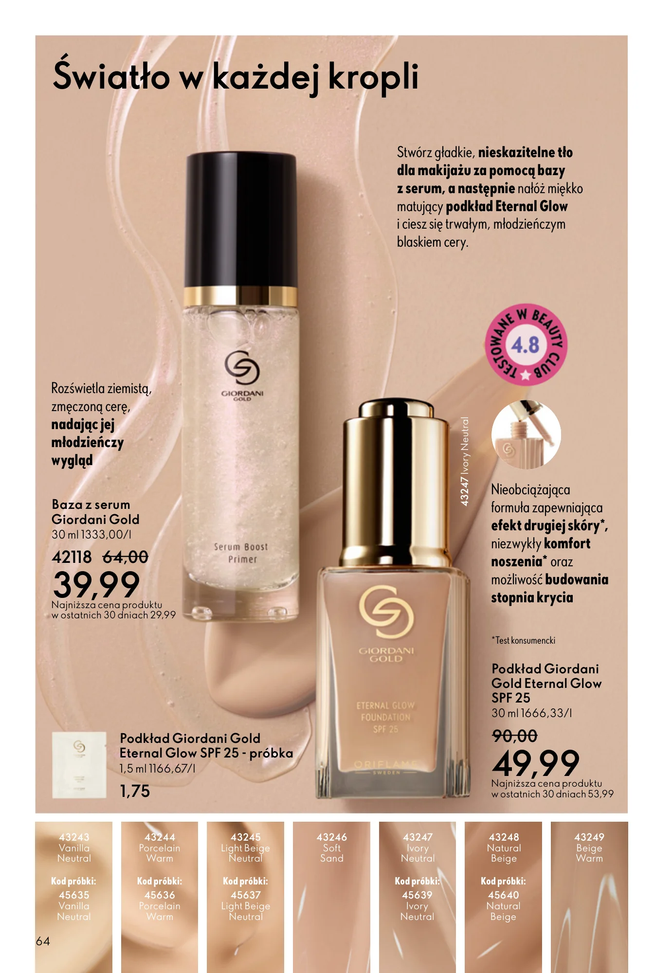 Gazetka promocyjna Oriflame str. 64