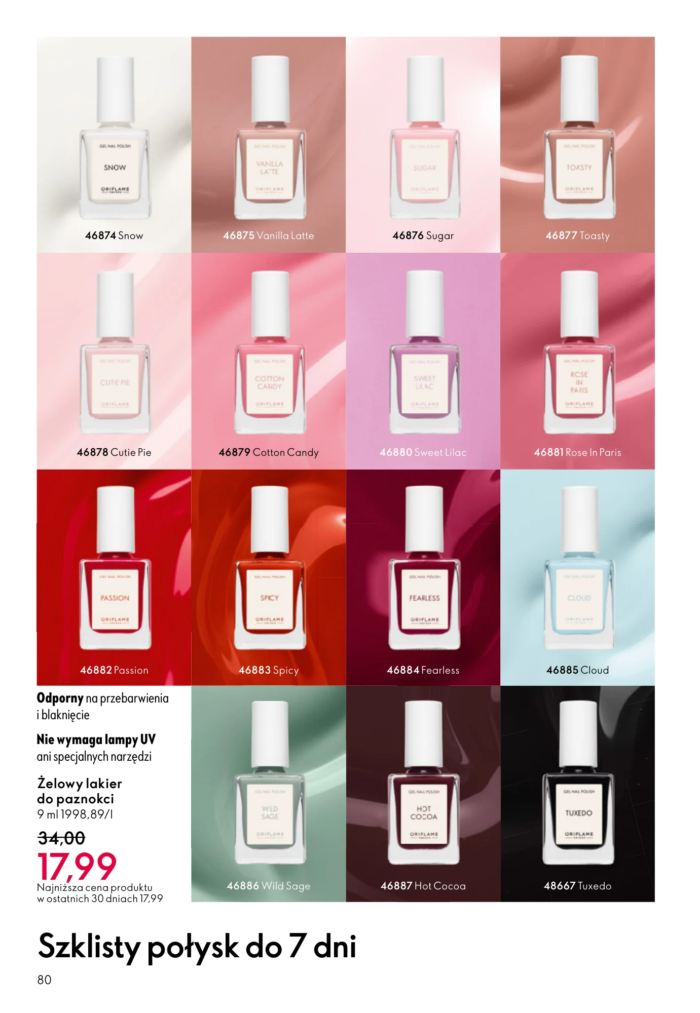 Gazetka promocyjna Oriflame str. 80