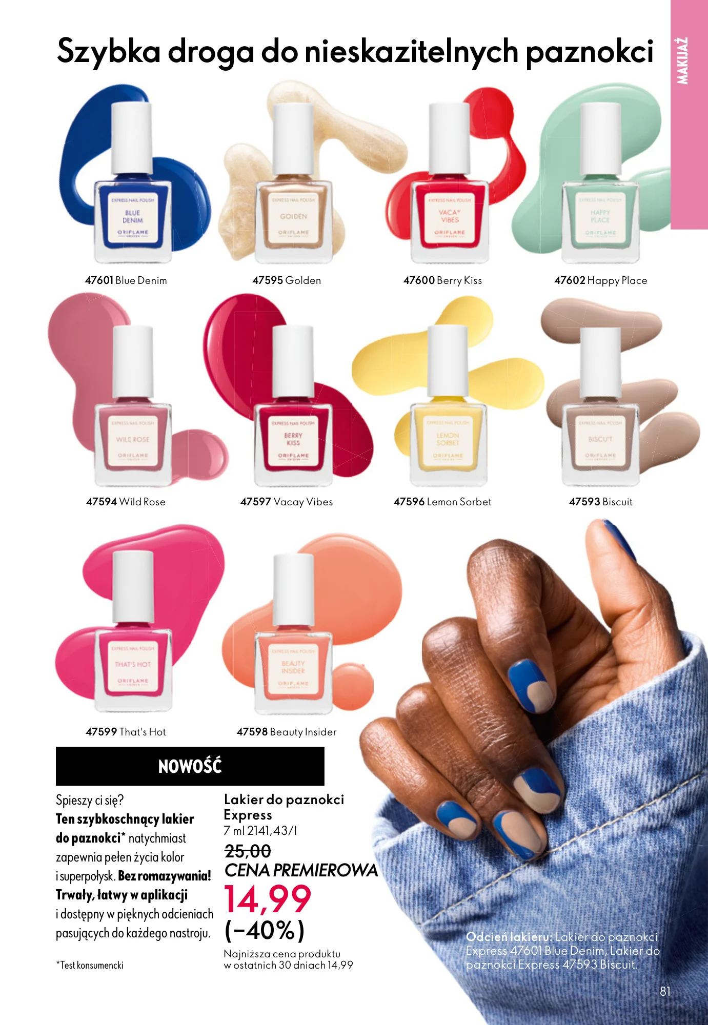 Gazetka promocyjna Oriflame str. 81