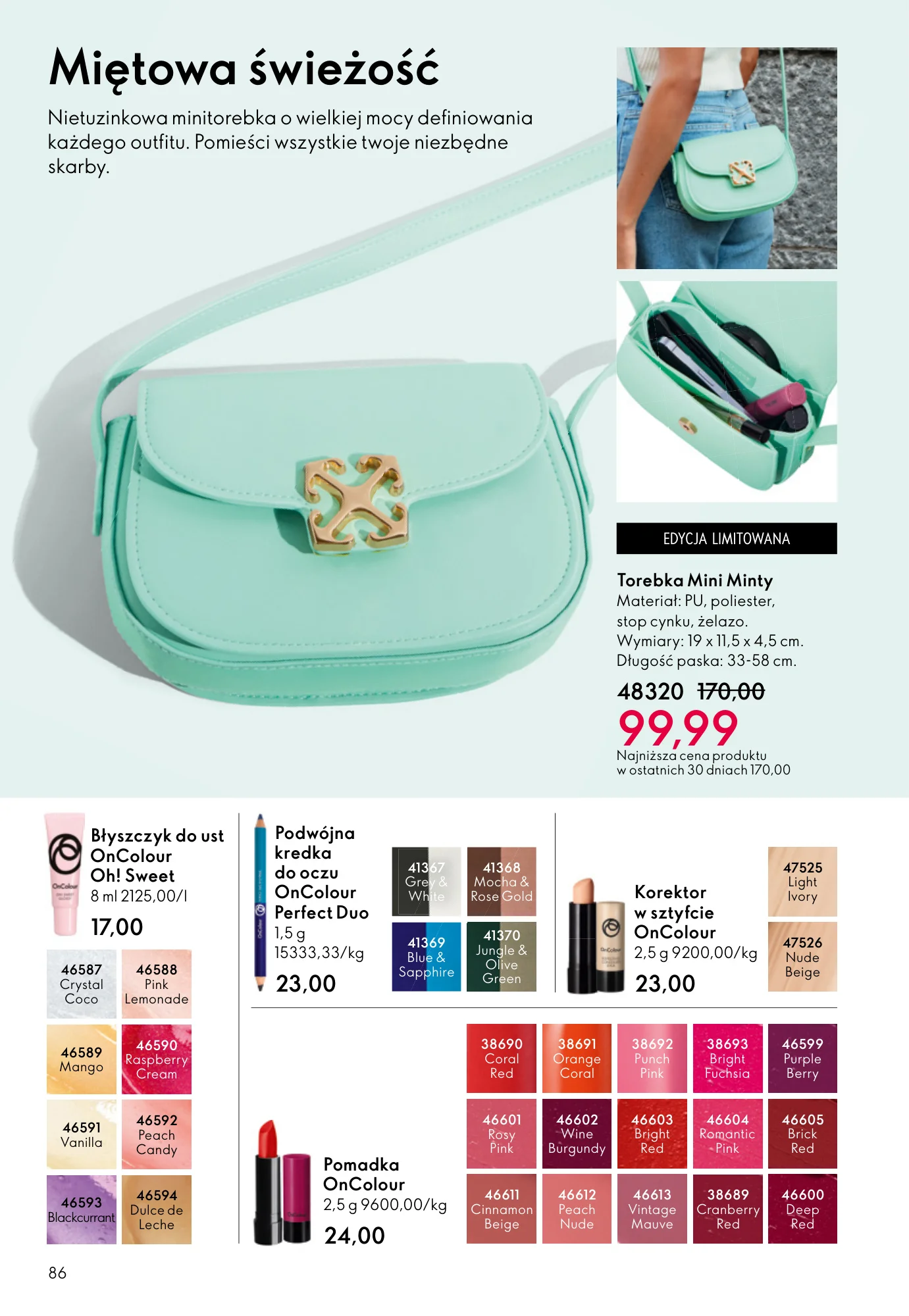 Gazetka promocyjna Oriflame str. 86