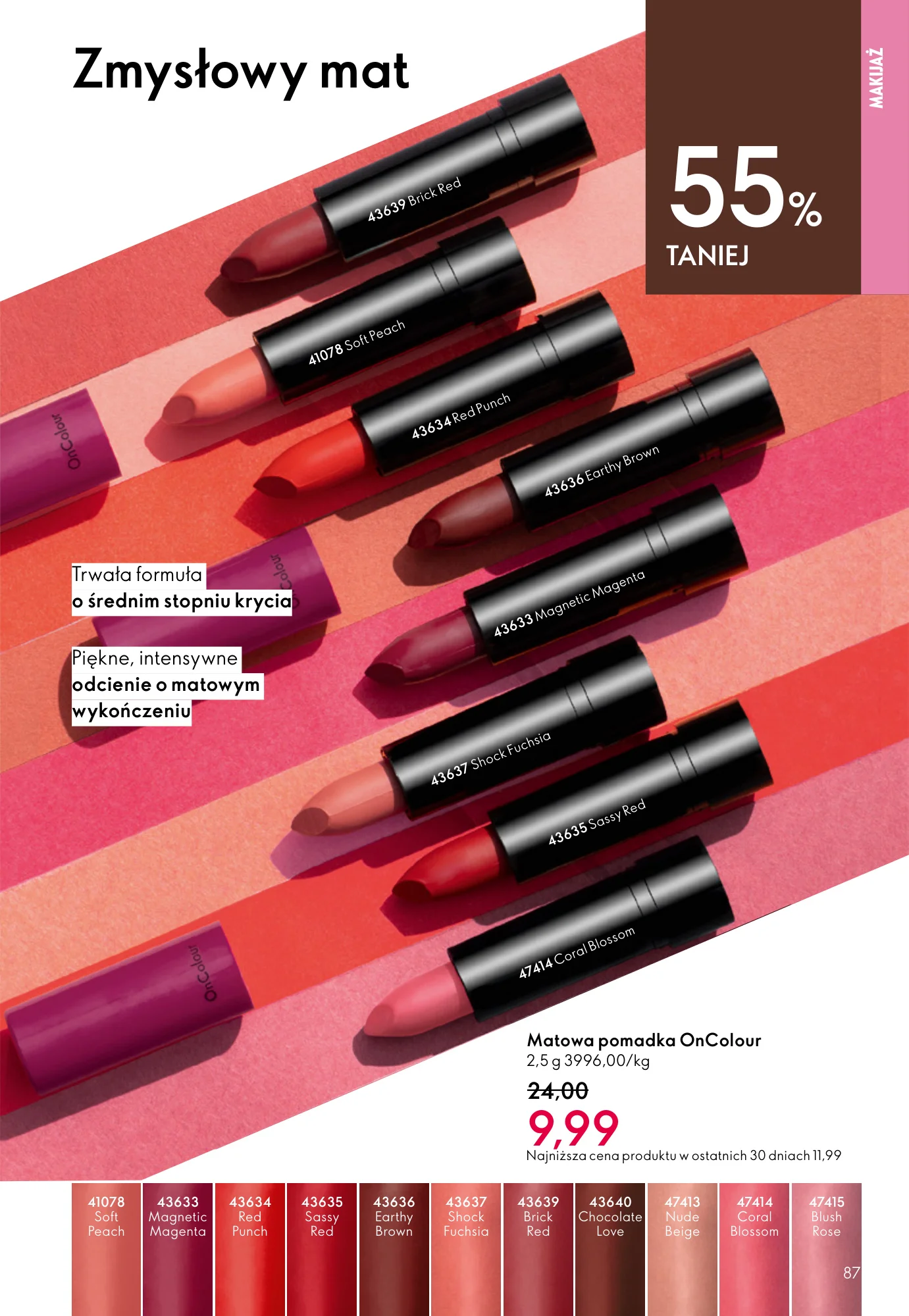 Gazetka promocyjna Oriflame str. 87