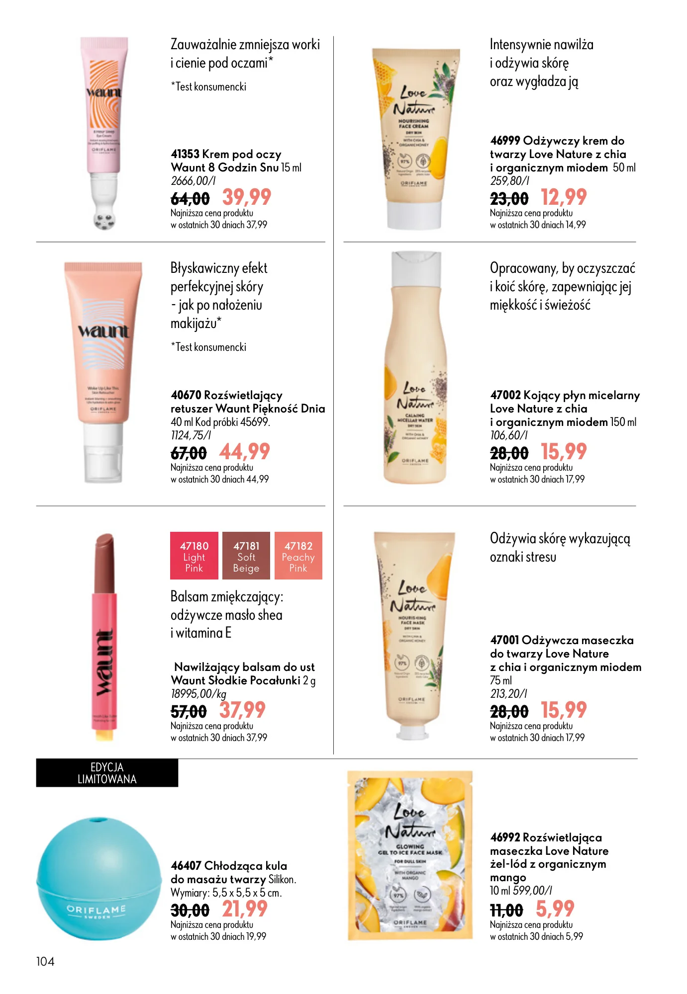 Gazetka promocyjna Oriflame str. 104