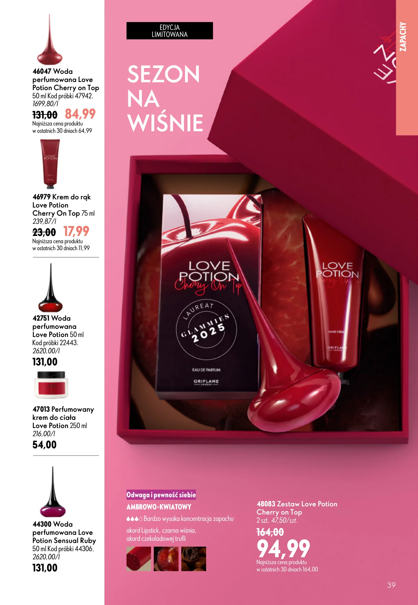 Gazetka promocyjna Oriflame str. 39