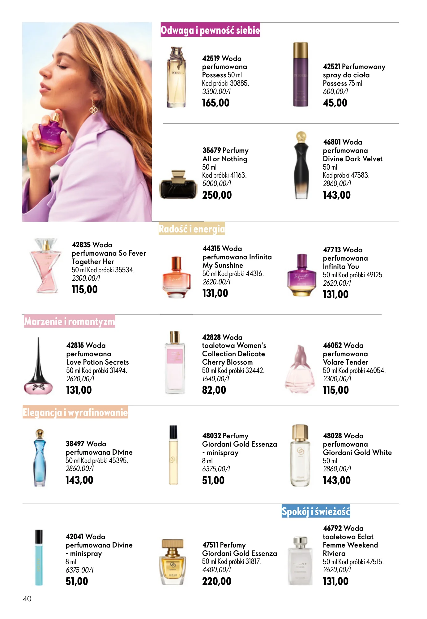 Gazetka promocyjna Oriflame str. 40