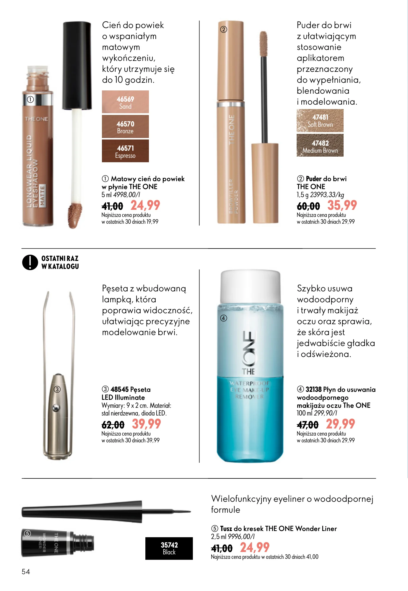 Gazetka promocyjna Oriflame str. 54