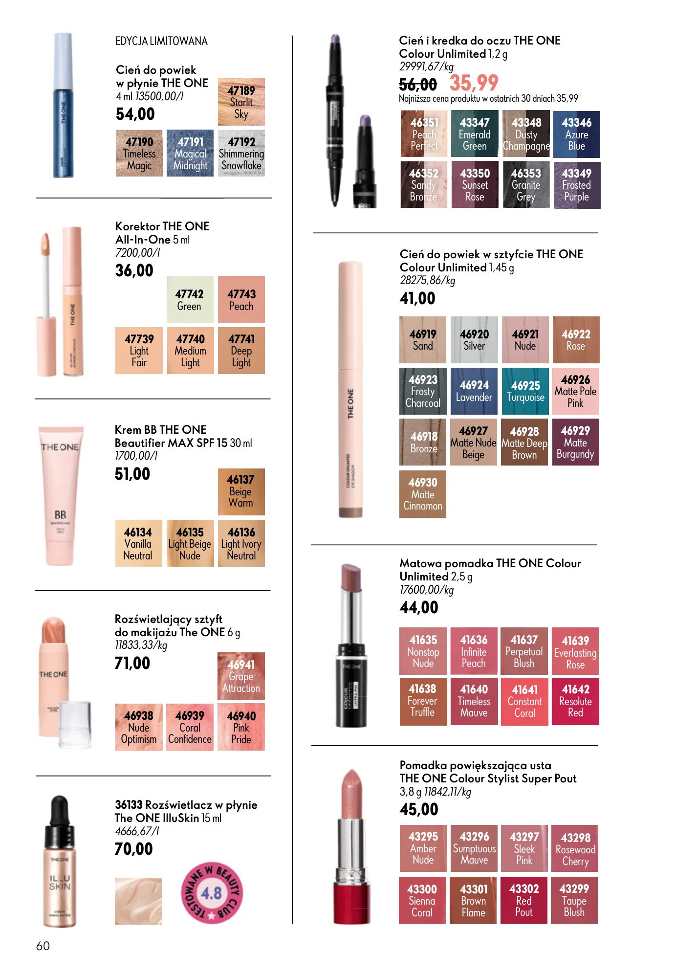 Gazetka promocyjna Oriflame str. 60