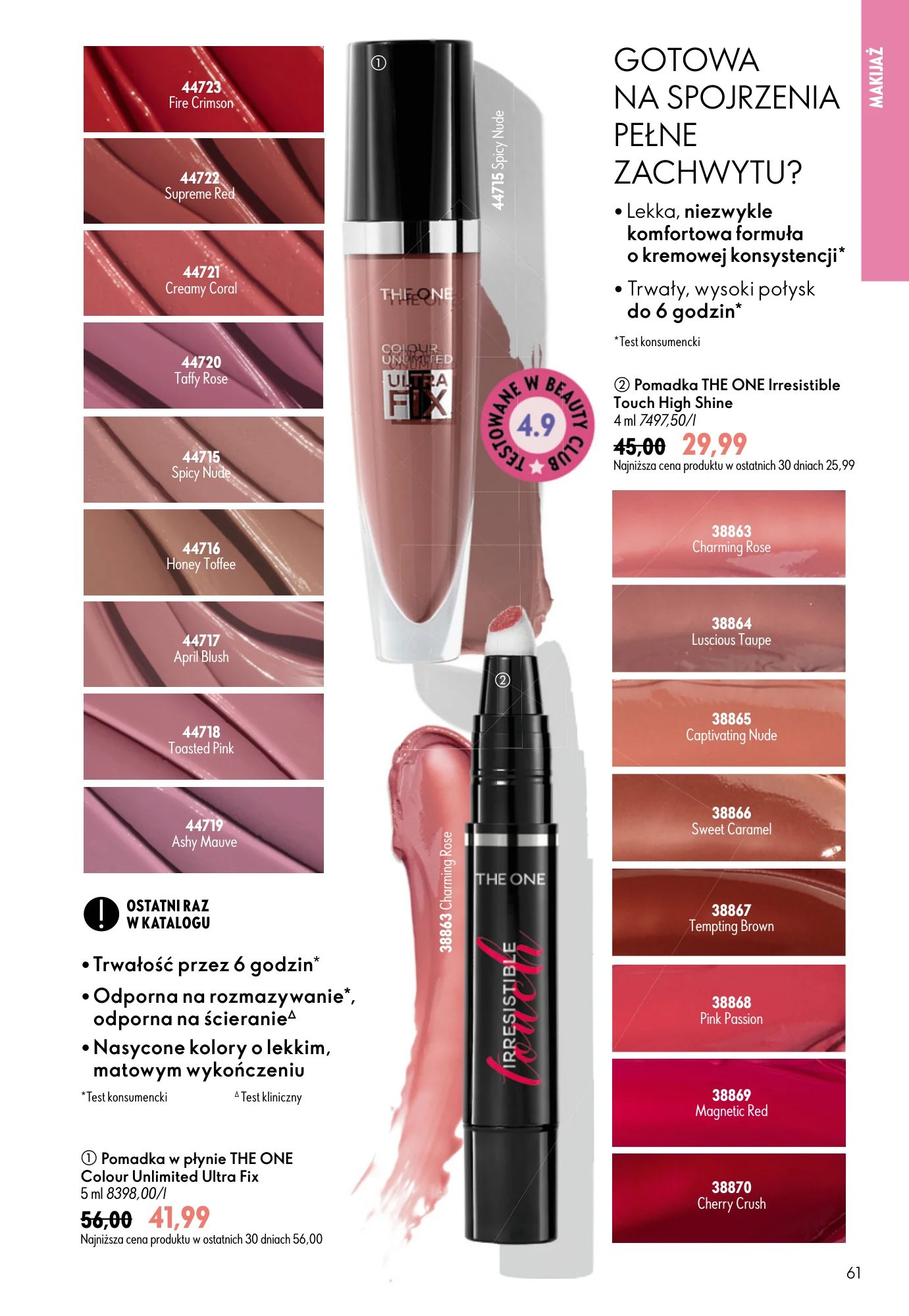Gazetka promocyjna Oriflame str. 61