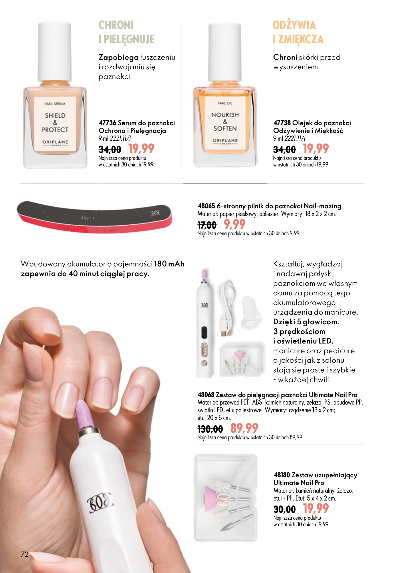 Gazetka promocyjna Oriflame str. 72