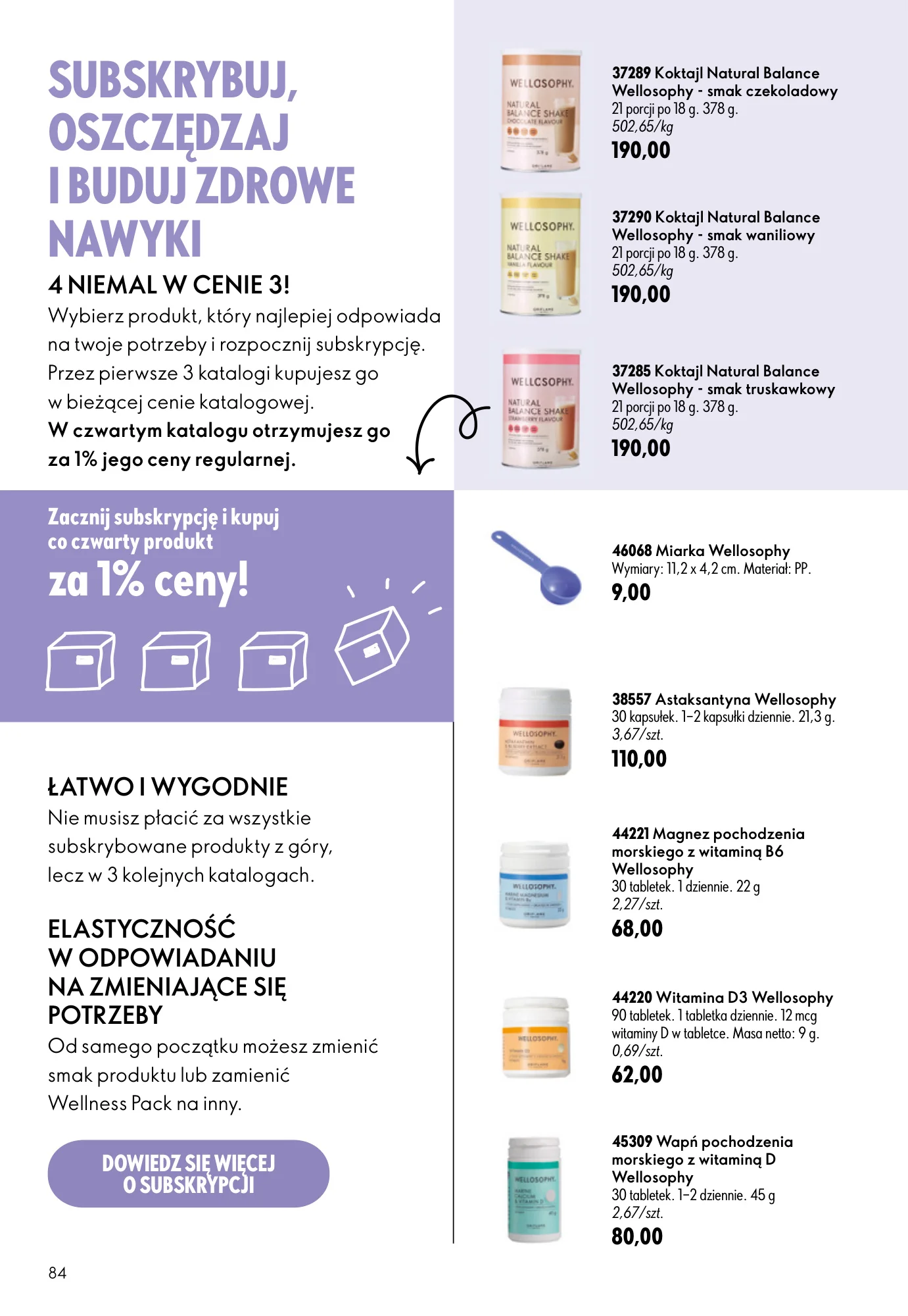 Gazetka promocyjna Oriflame str. 84