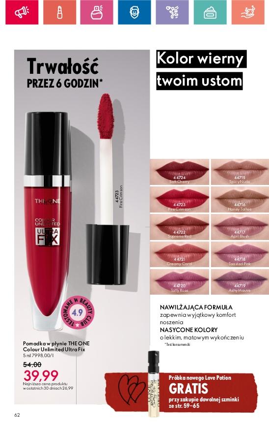 Gazetka promocyjna Oriflame str. 62