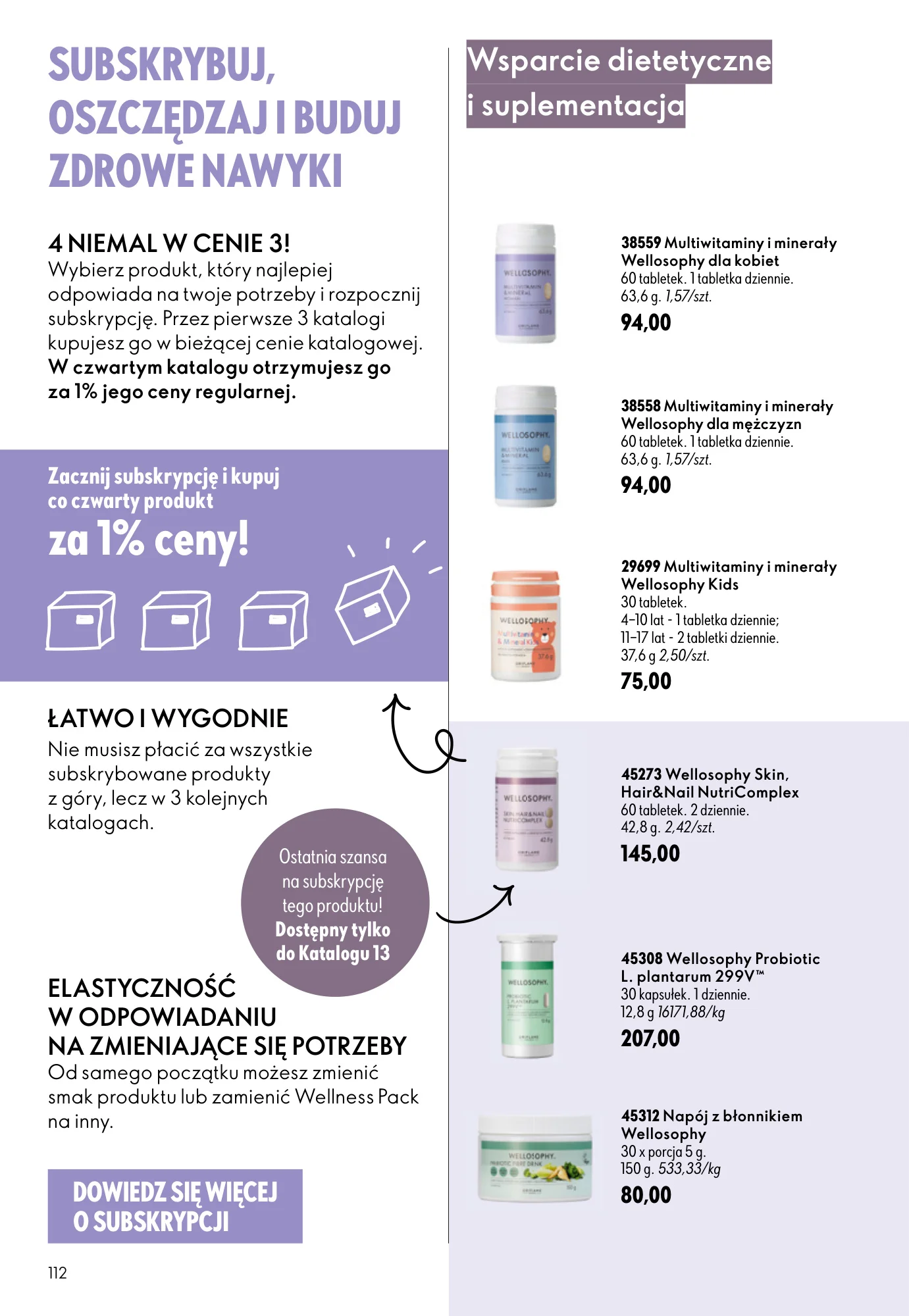 Gazetka promocyjna Oriflame str. 112