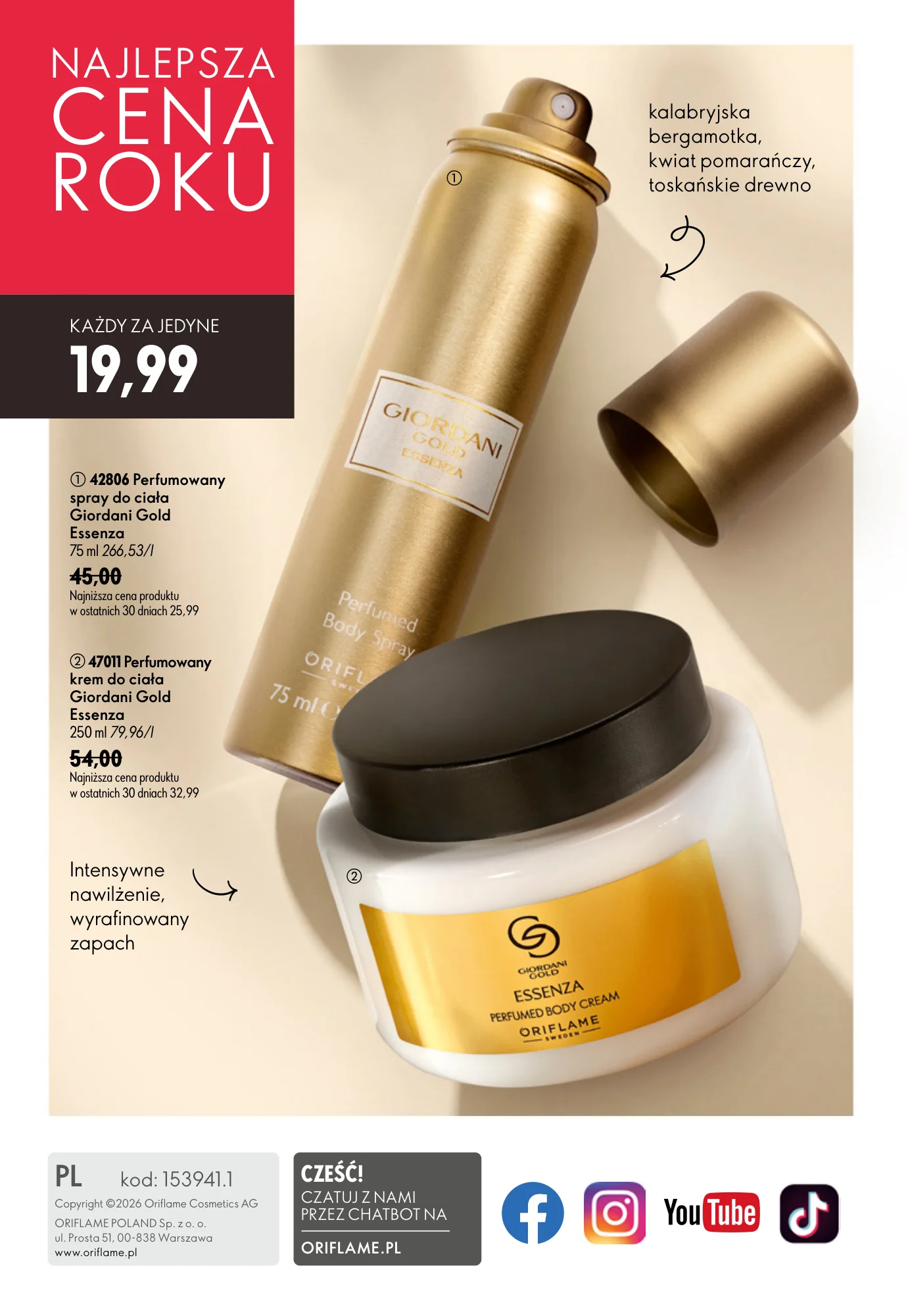 Gazetka promocyjna Oriflame str. 148