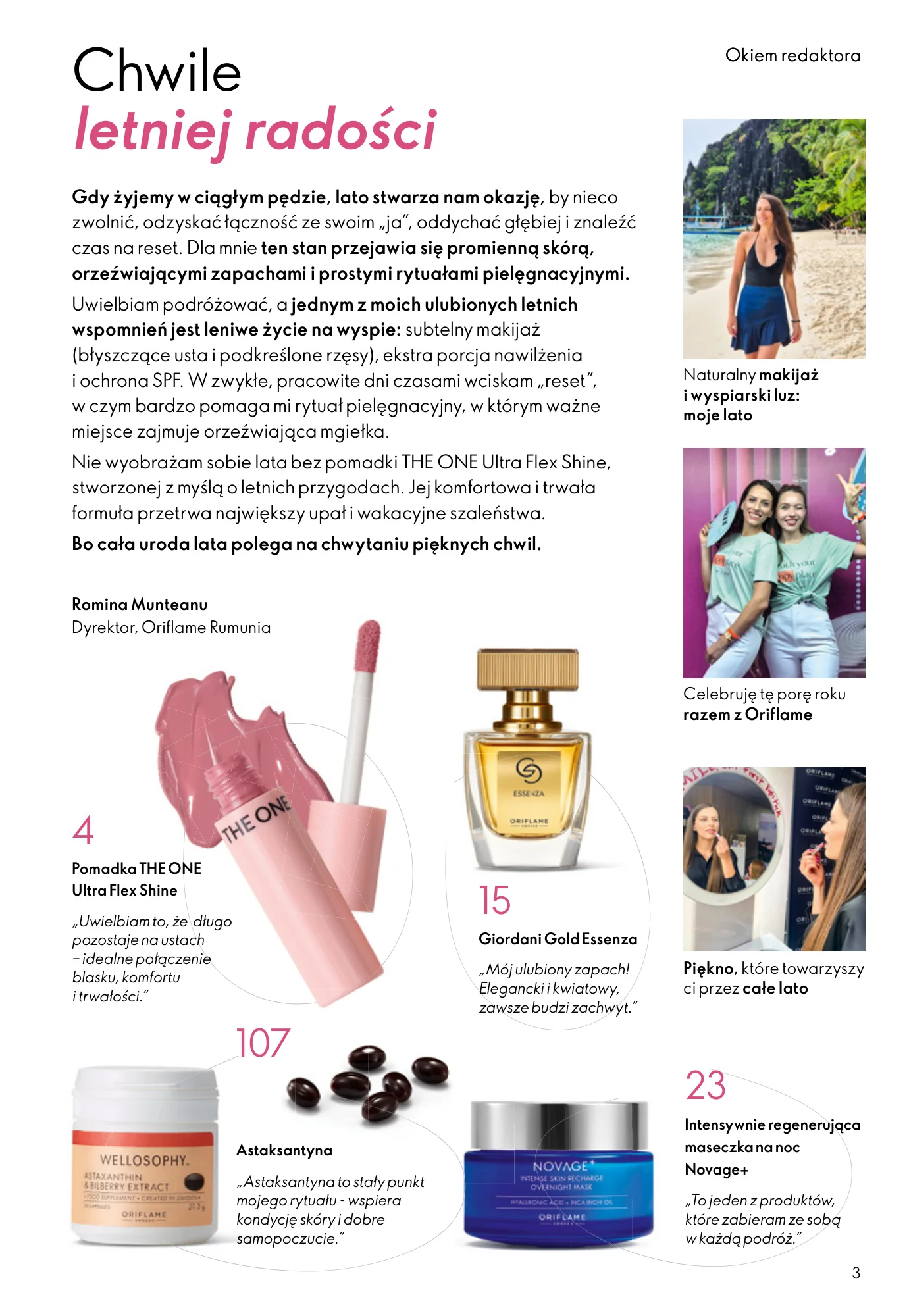Gazetka promocyjna Oriflame str. 3