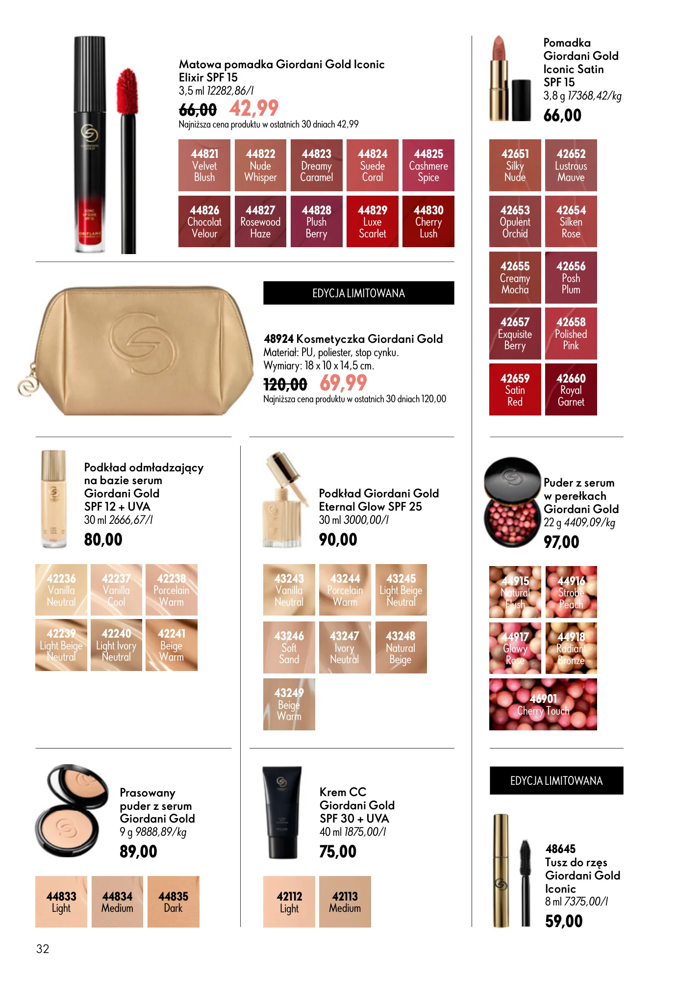 Gazetka promocyjna Oriflame str. 32