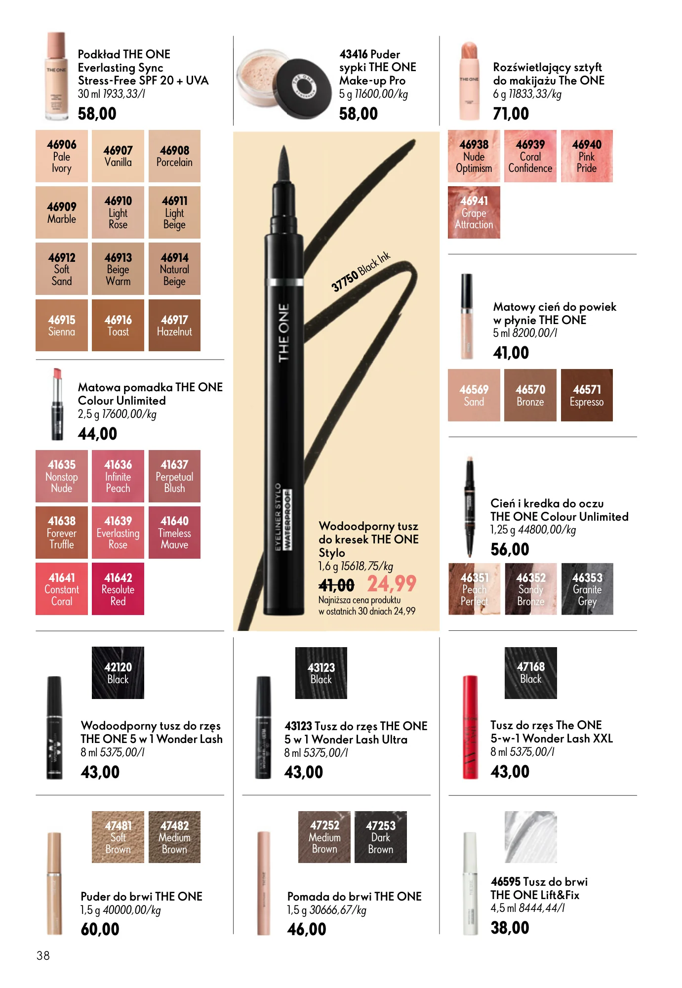 Gazetka promocyjna Oriflame str. 38