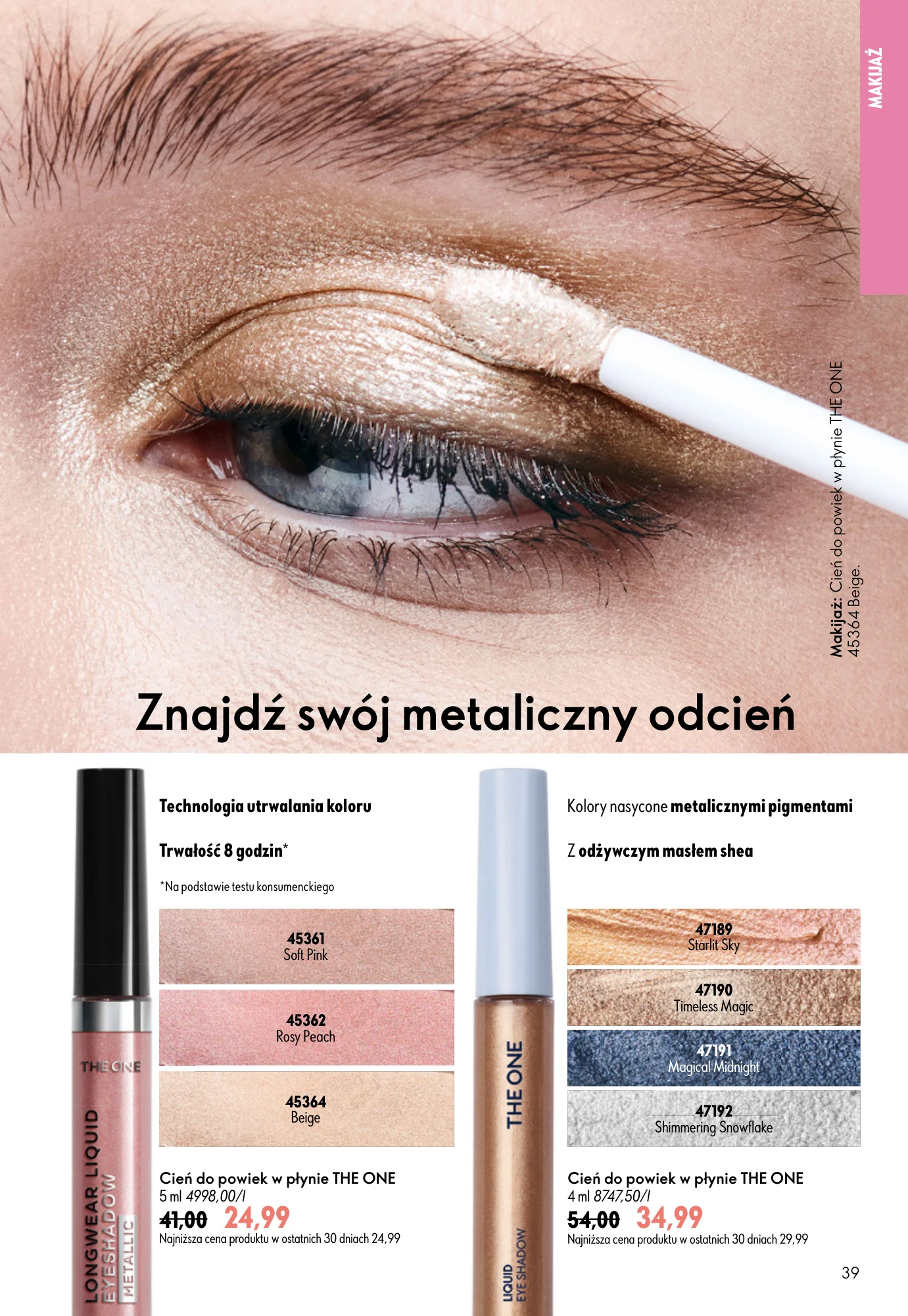 Gazetka promocyjna Oriflame str. 39