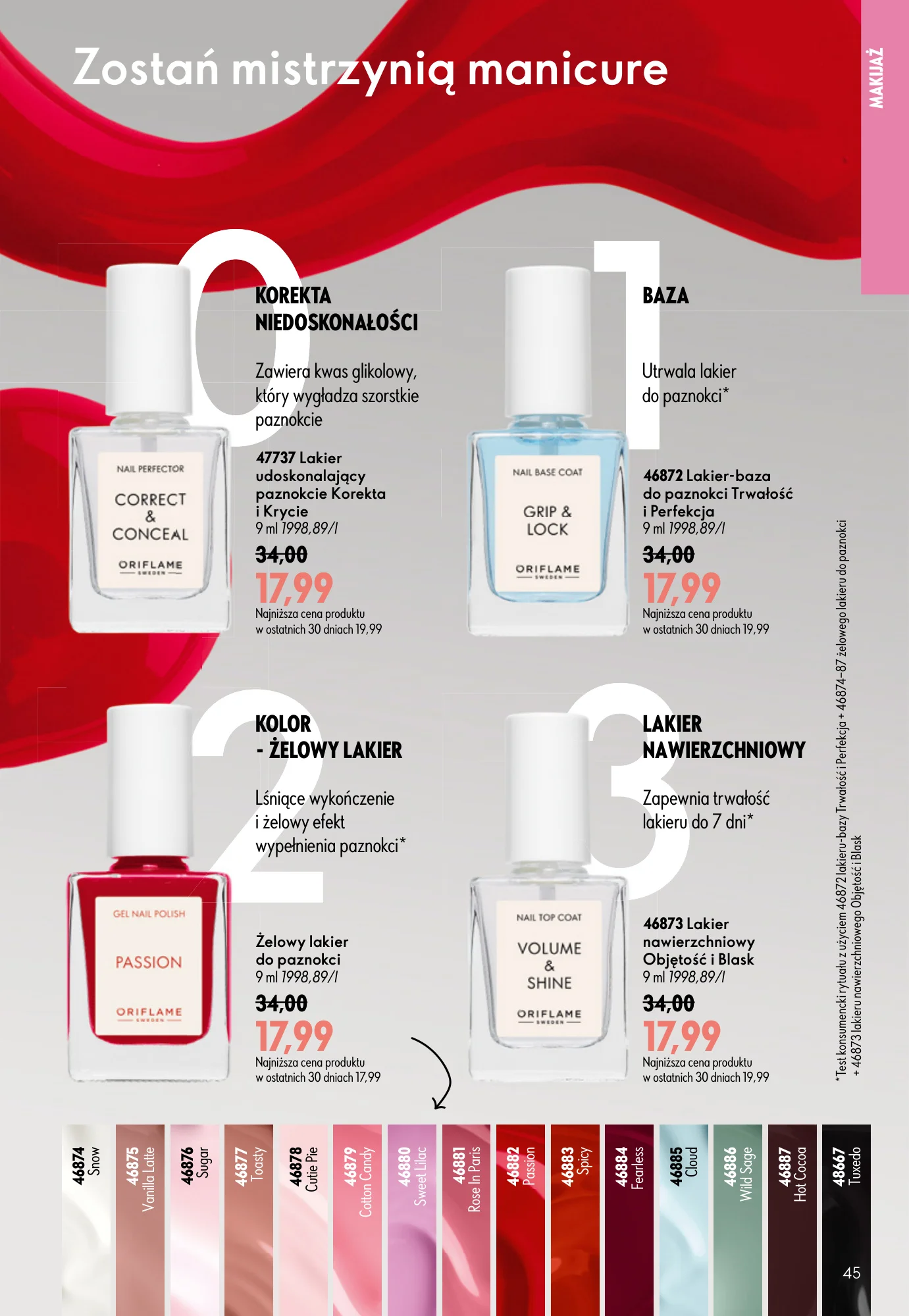 Gazetka promocyjna Oriflame str. 45