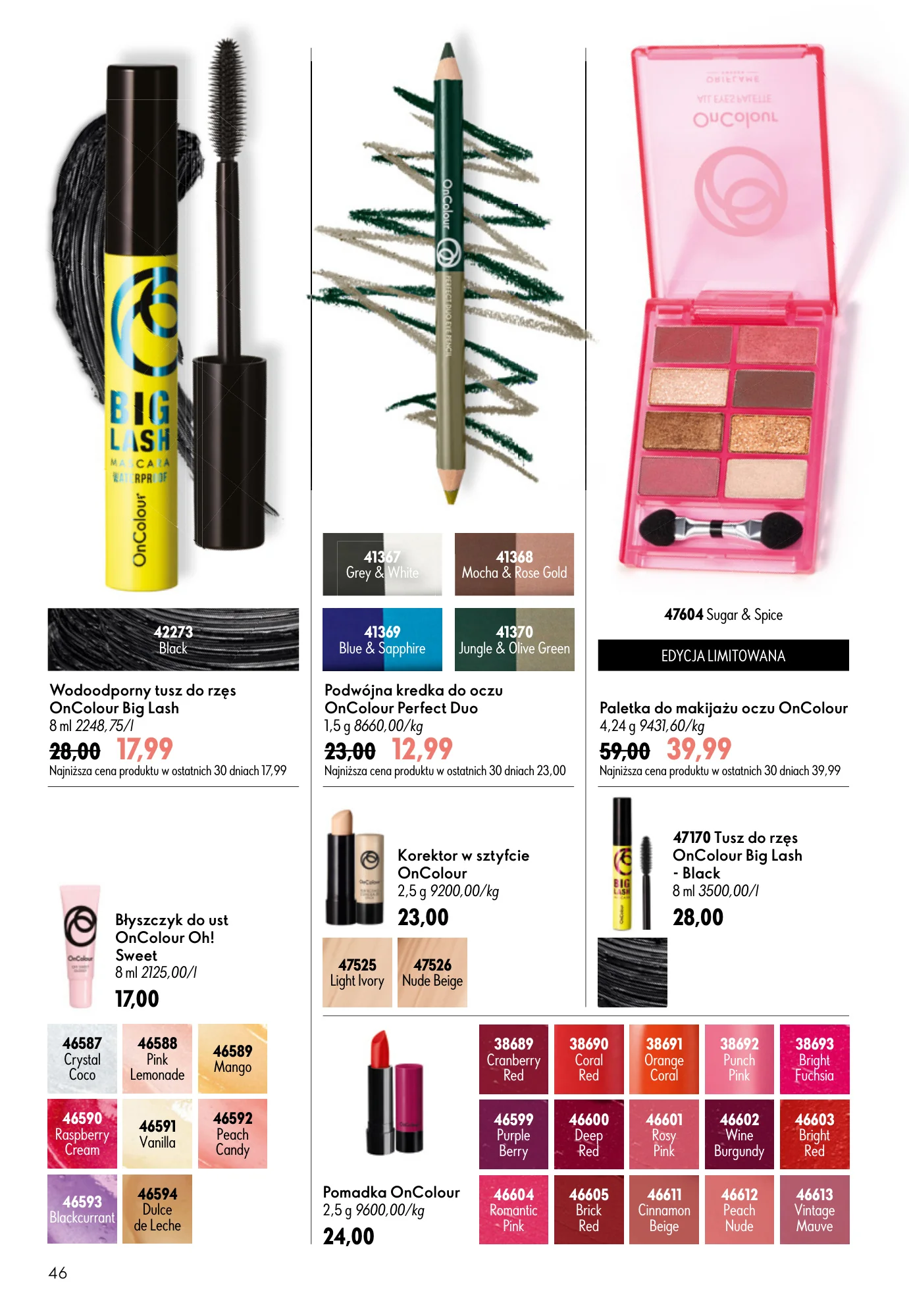 Gazetka promocyjna Oriflame str. 46