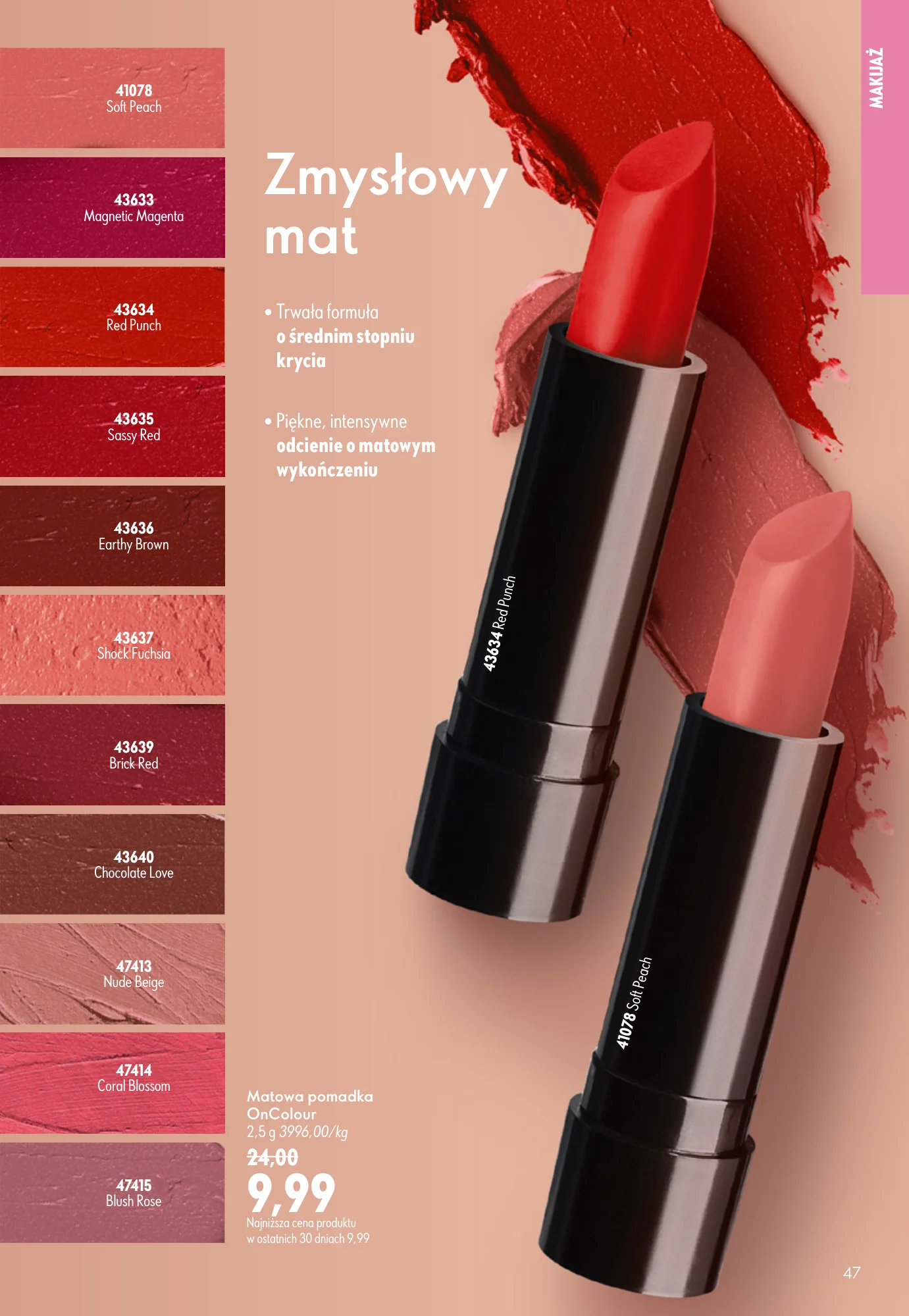 Gazetka promocyjna Oriflame str. 47