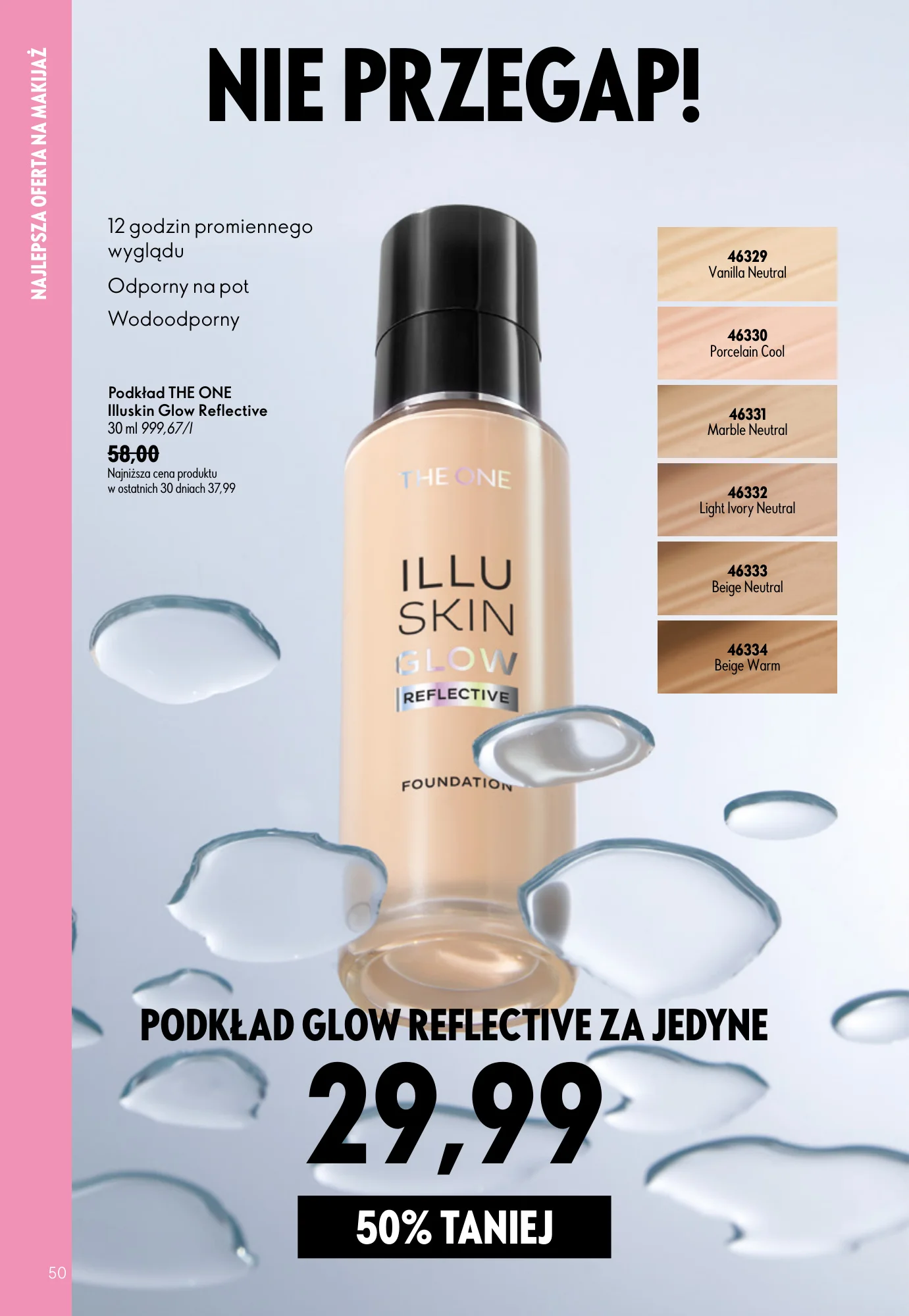 Gazetka promocyjna Oriflame str. 50