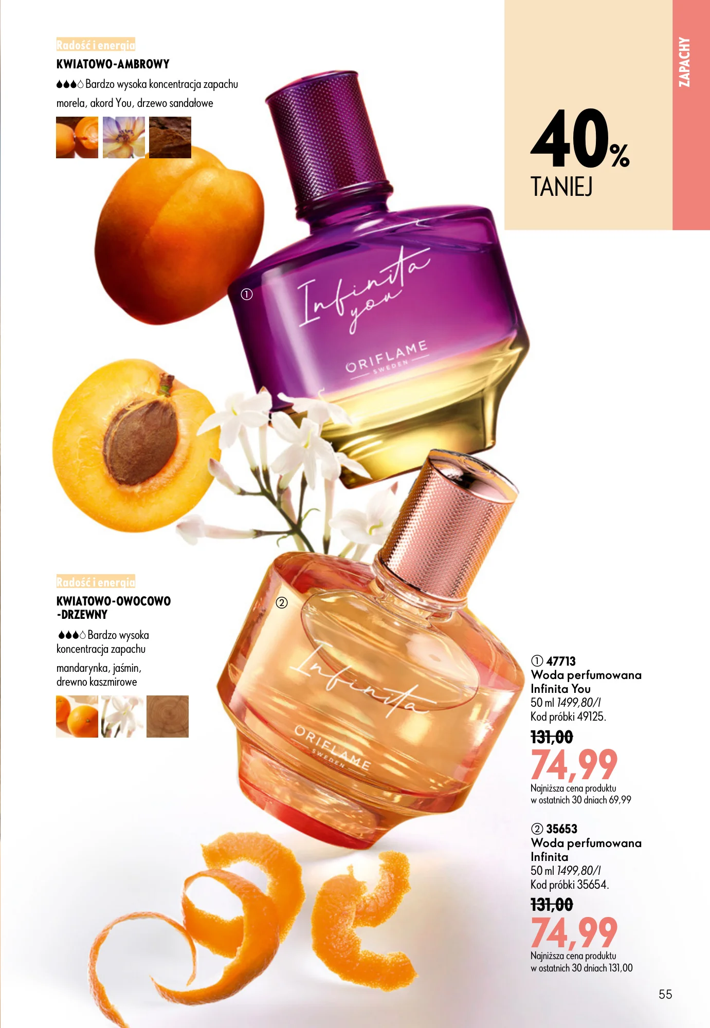 Gazetka promocyjna Oriflame str. 55