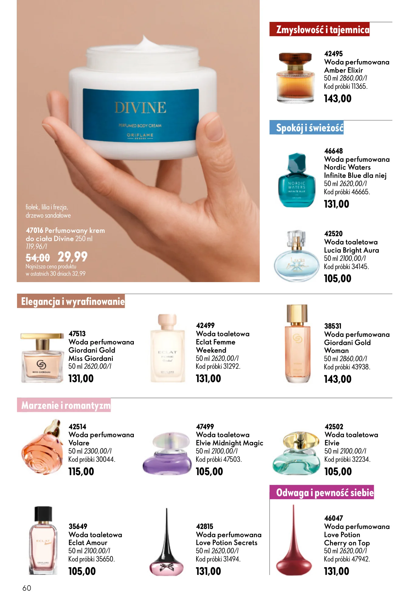Gazetka promocyjna Oriflame str. 60