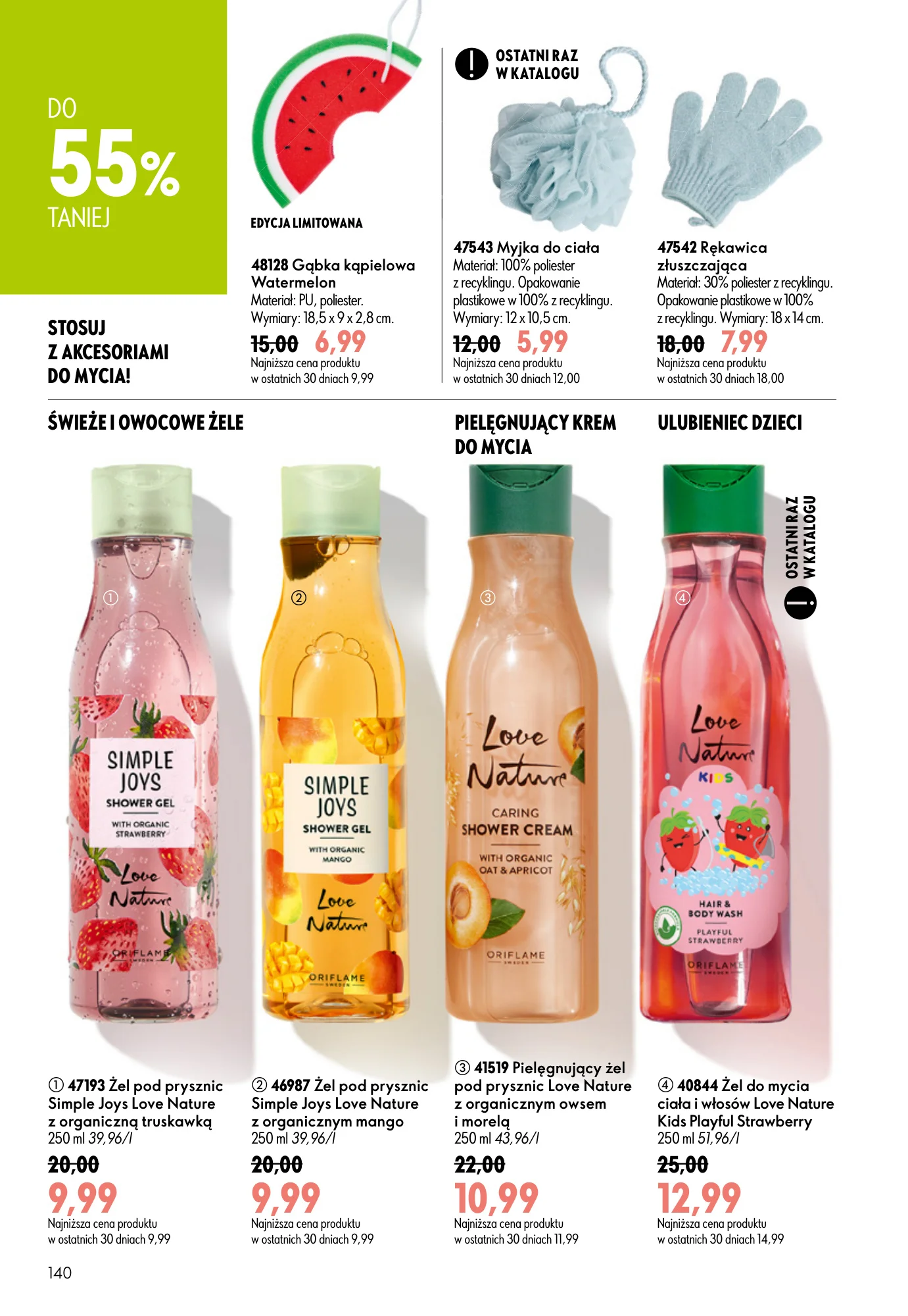 Gazetka promocyjna Oriflame str. 140