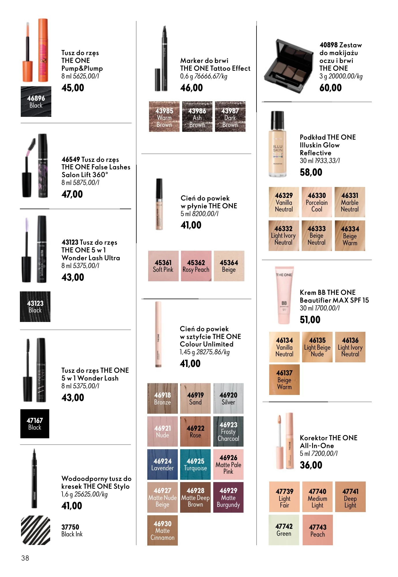 Gazetka promocyjna Oriflame str. 38
