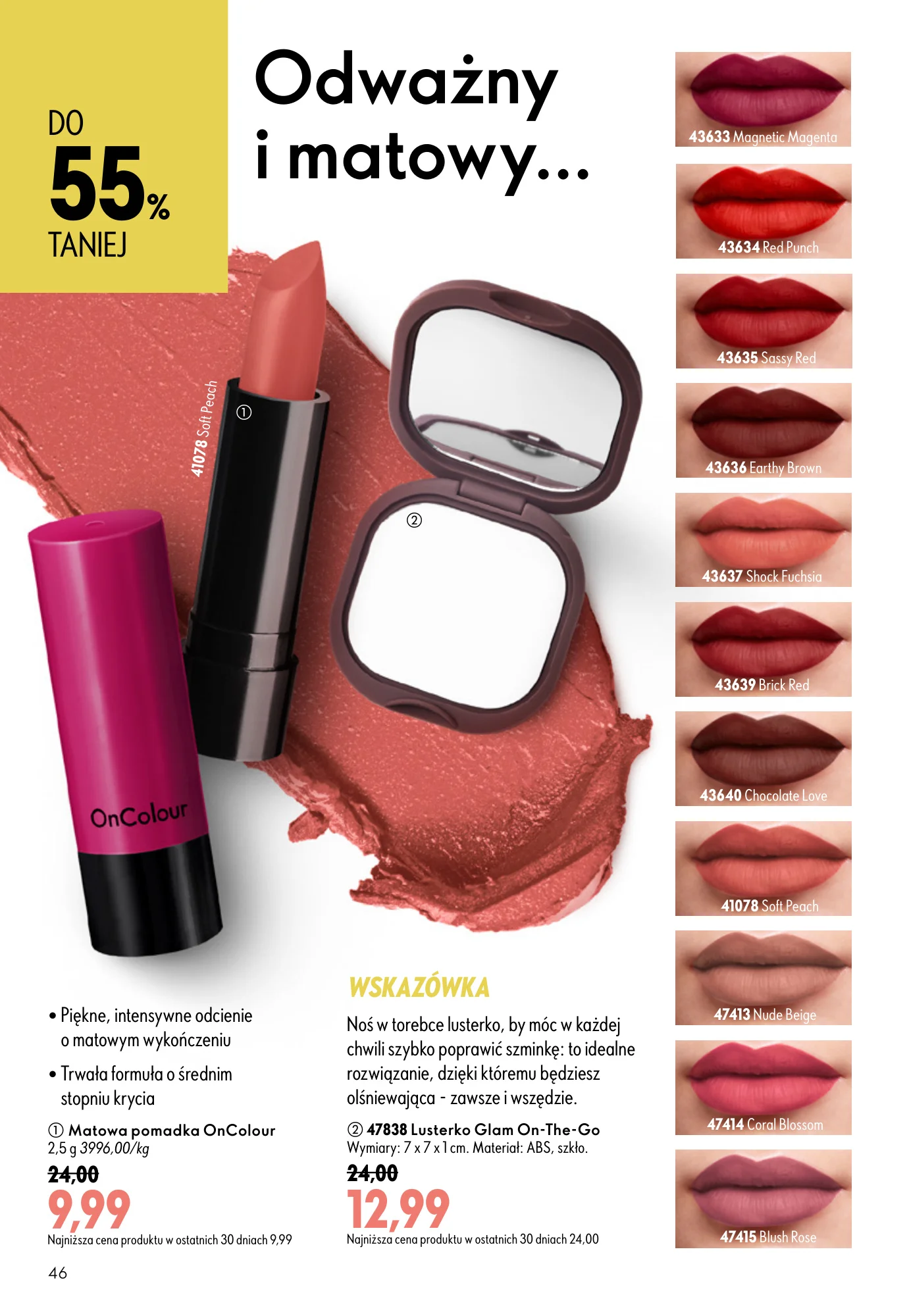 Gazetka promocyjna Oriflame str. 46