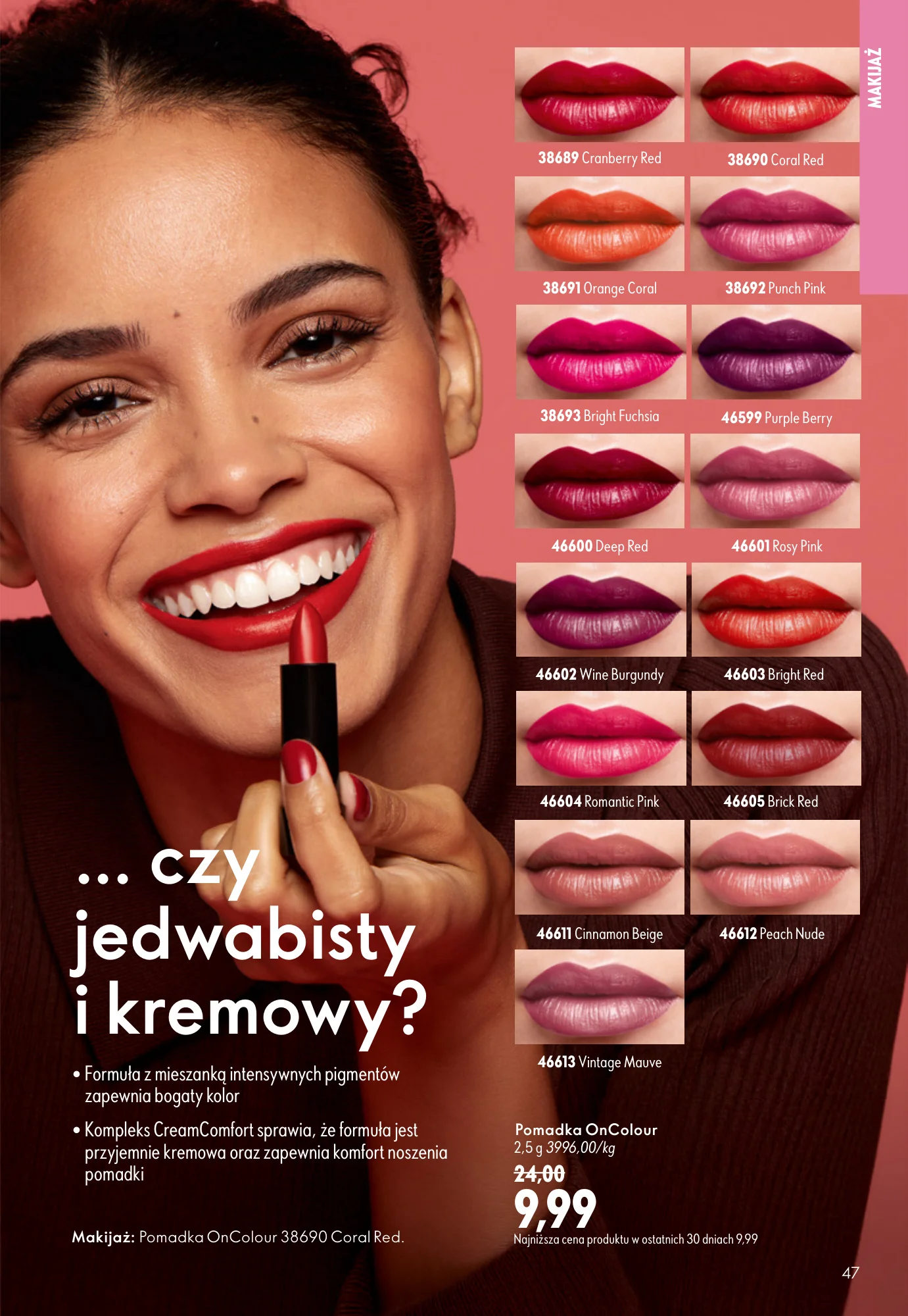 Gazetka promocyjna Oriflame str. 47