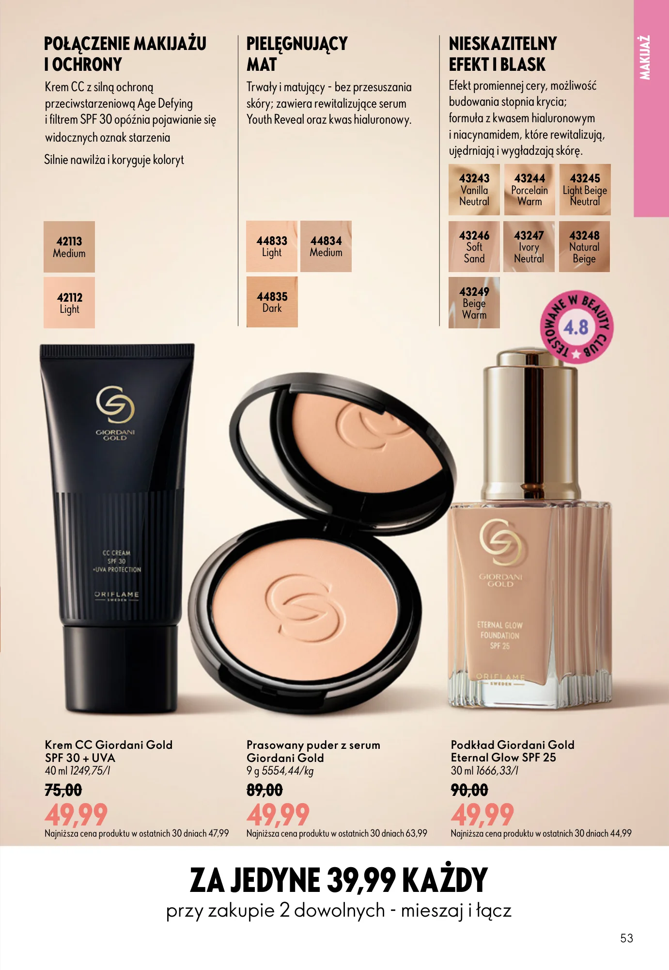 Gazetka promocyjna Oriflame str. 53