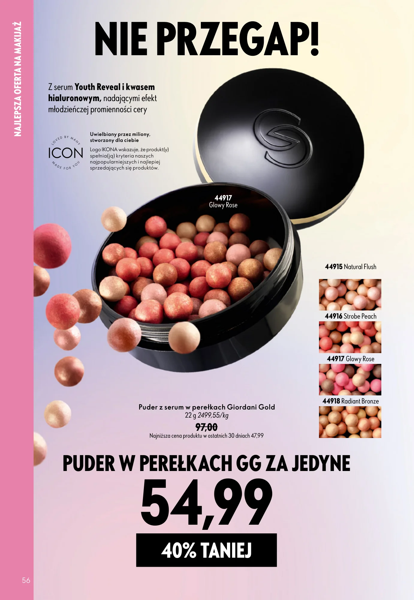 Gazetka promocyjna Oriflame str. 56