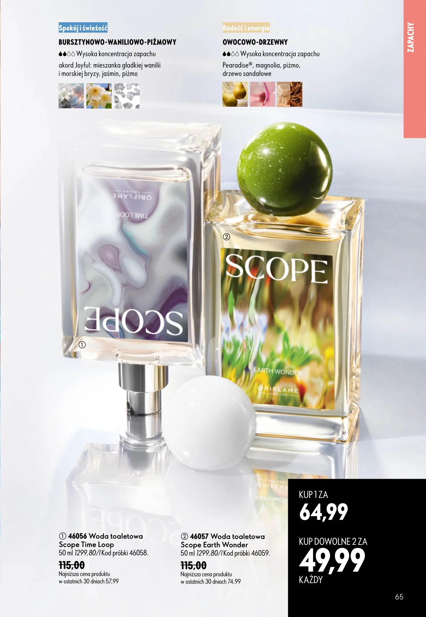 Gazetka promocyjna Oriflame str. 65