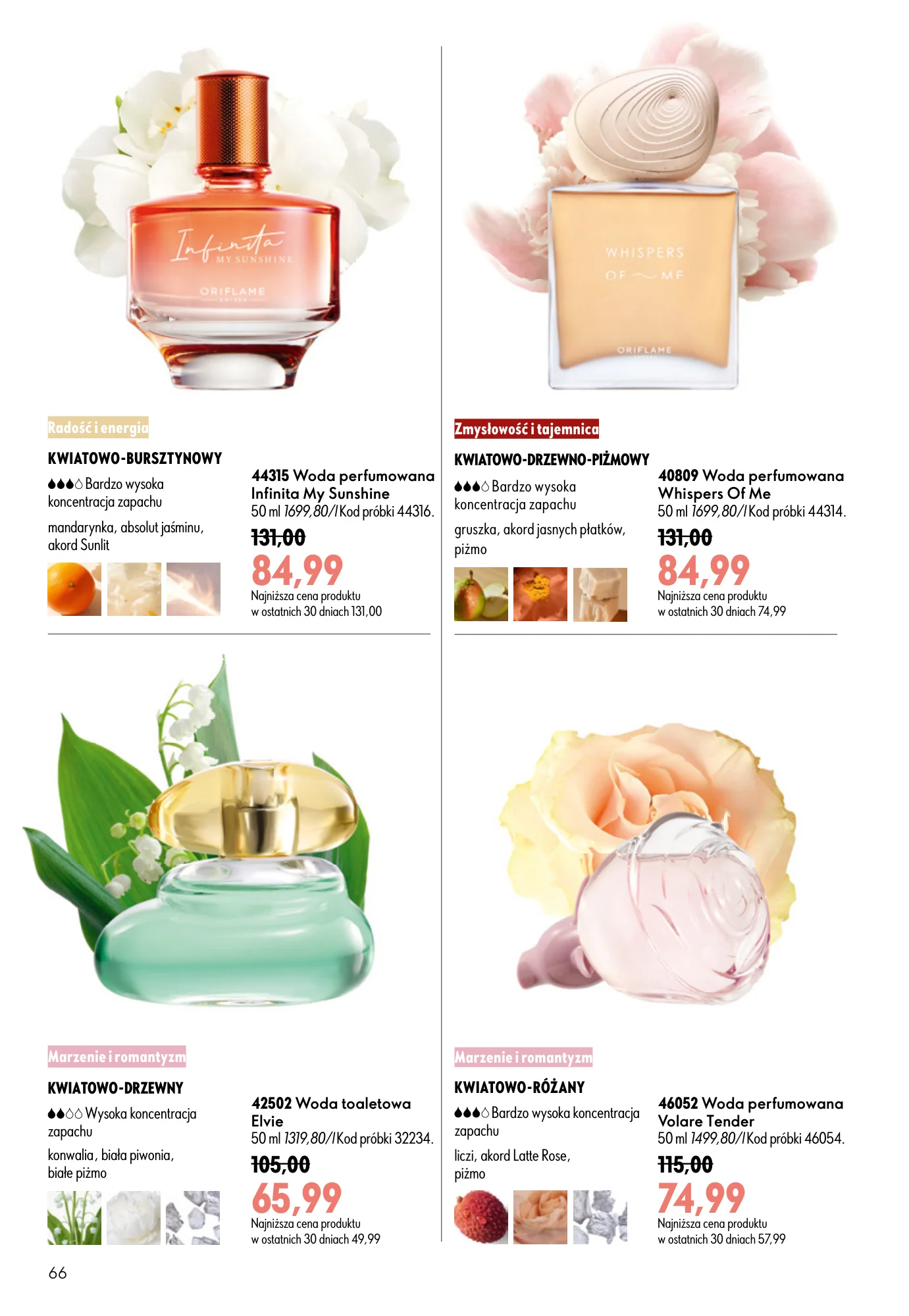 Gazetka promocyjna Oriflame str. 66