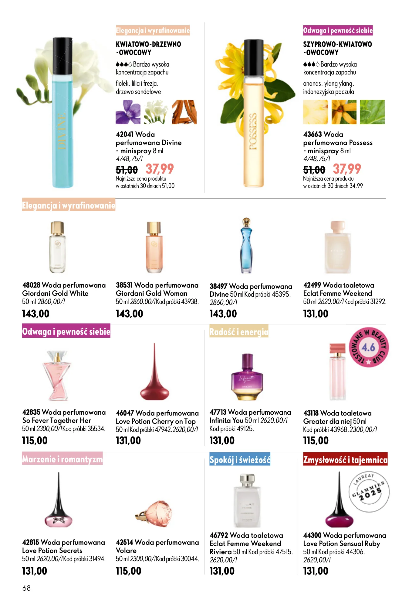 Gazetka promocyjna Oriflame str. 68